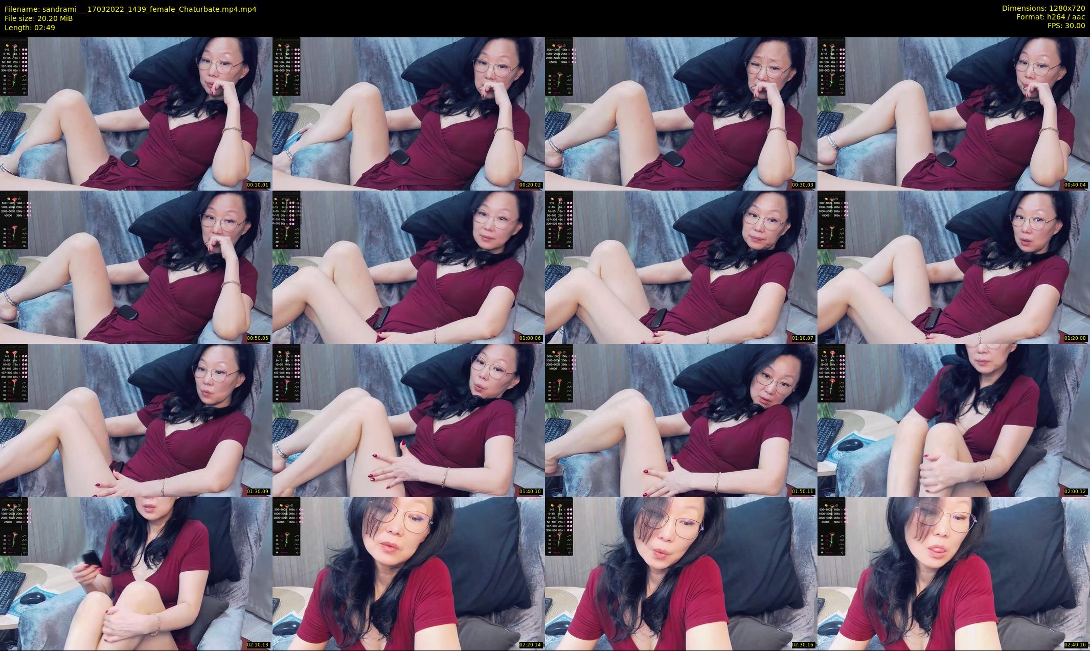 sandrami__ — 3 minute Chaturbate female cam show recording, 720p, Mar 17, 2022