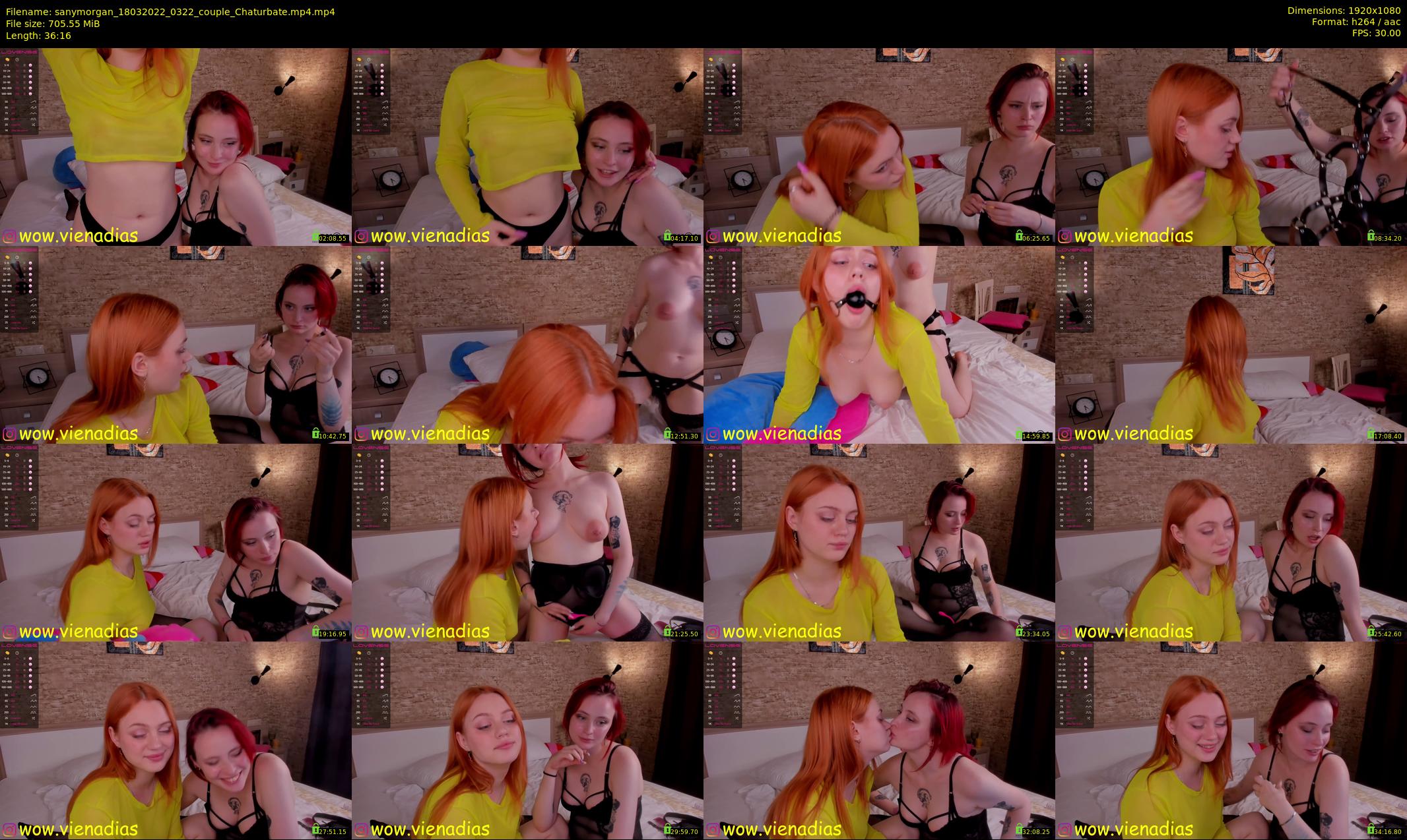 sanymorgan — 37 minute Chaturbate couple cam show recording, 1080p, Mar 18, 2022