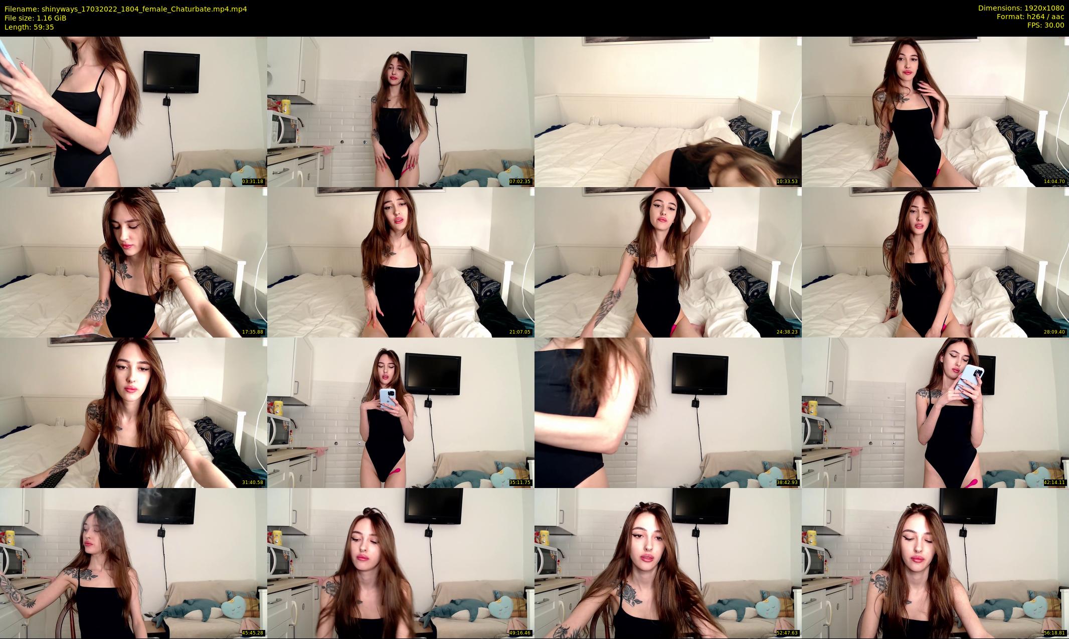 shinyways — 60 minute Chaturbate couple cam show recording, 1080p, Mar 17, 2022