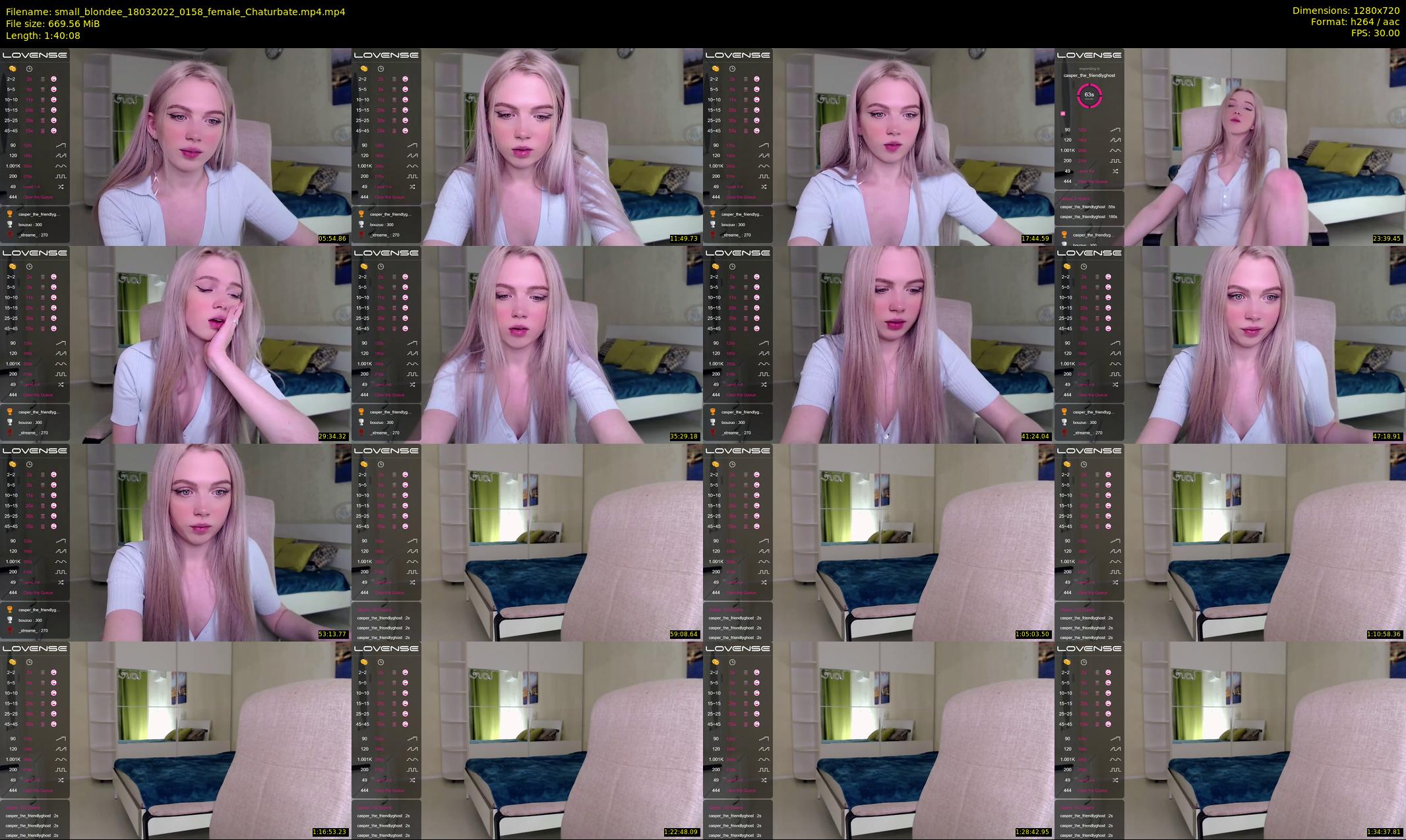 small_blondee — 101 minute Chaturbate female cam show recording, 720p, Mar 18, 2022