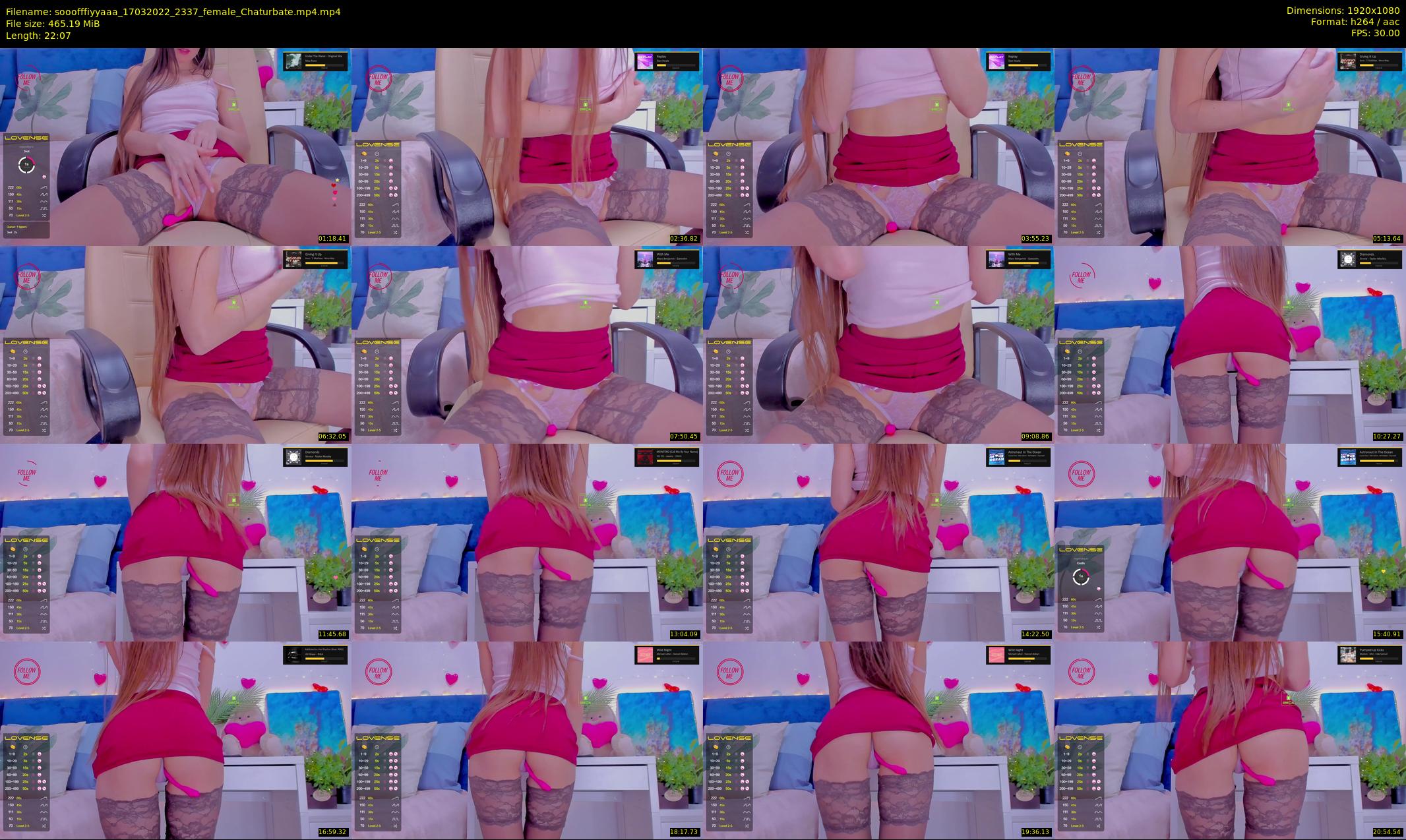 sooofffiyyaaa — 23 minute Chaturbate female cam show recording, 1080p, Mar 17, 2022