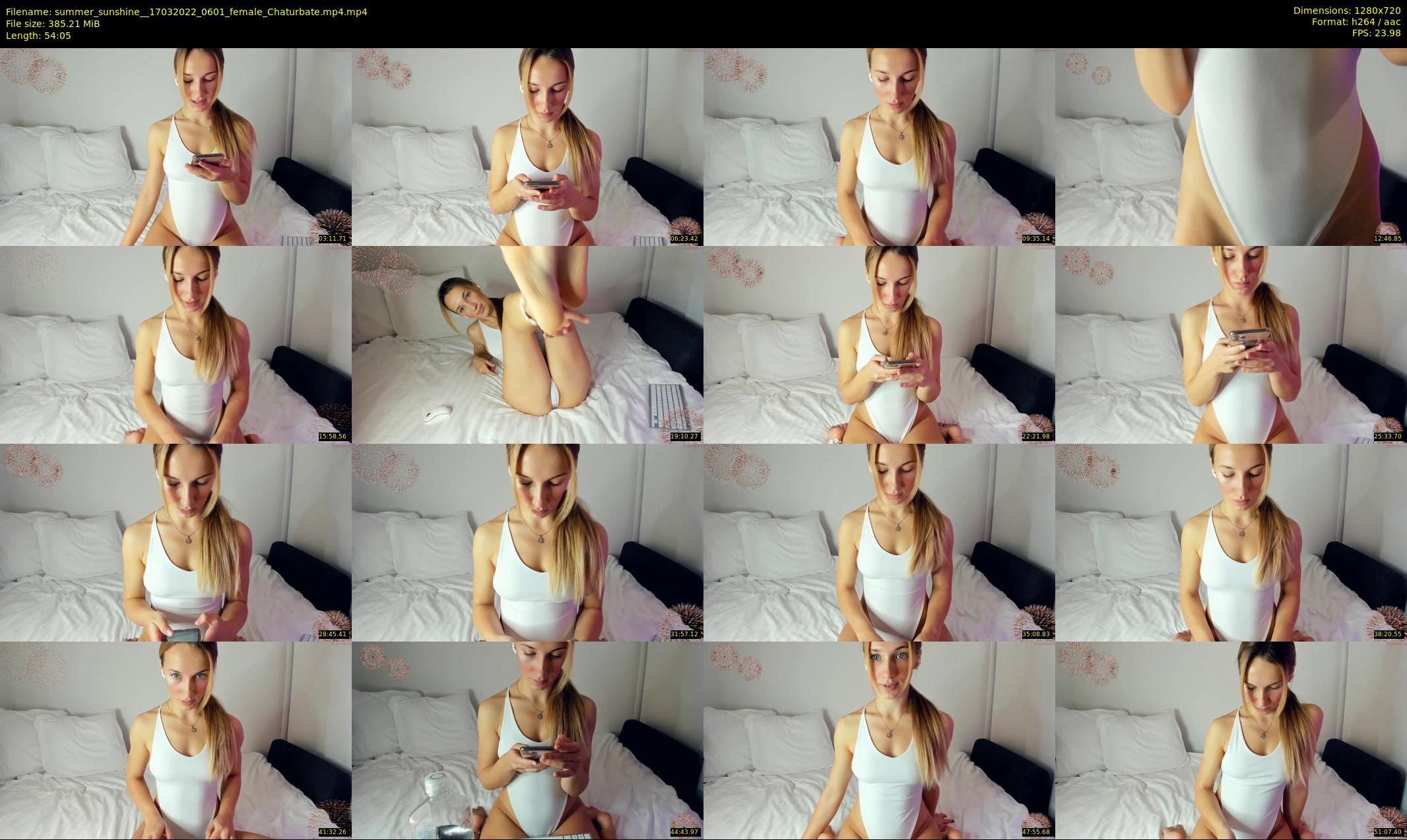 summer_sunshine_ — 55 minute Chaturbate female cam show recording, 720p, Mar 17, 2022
