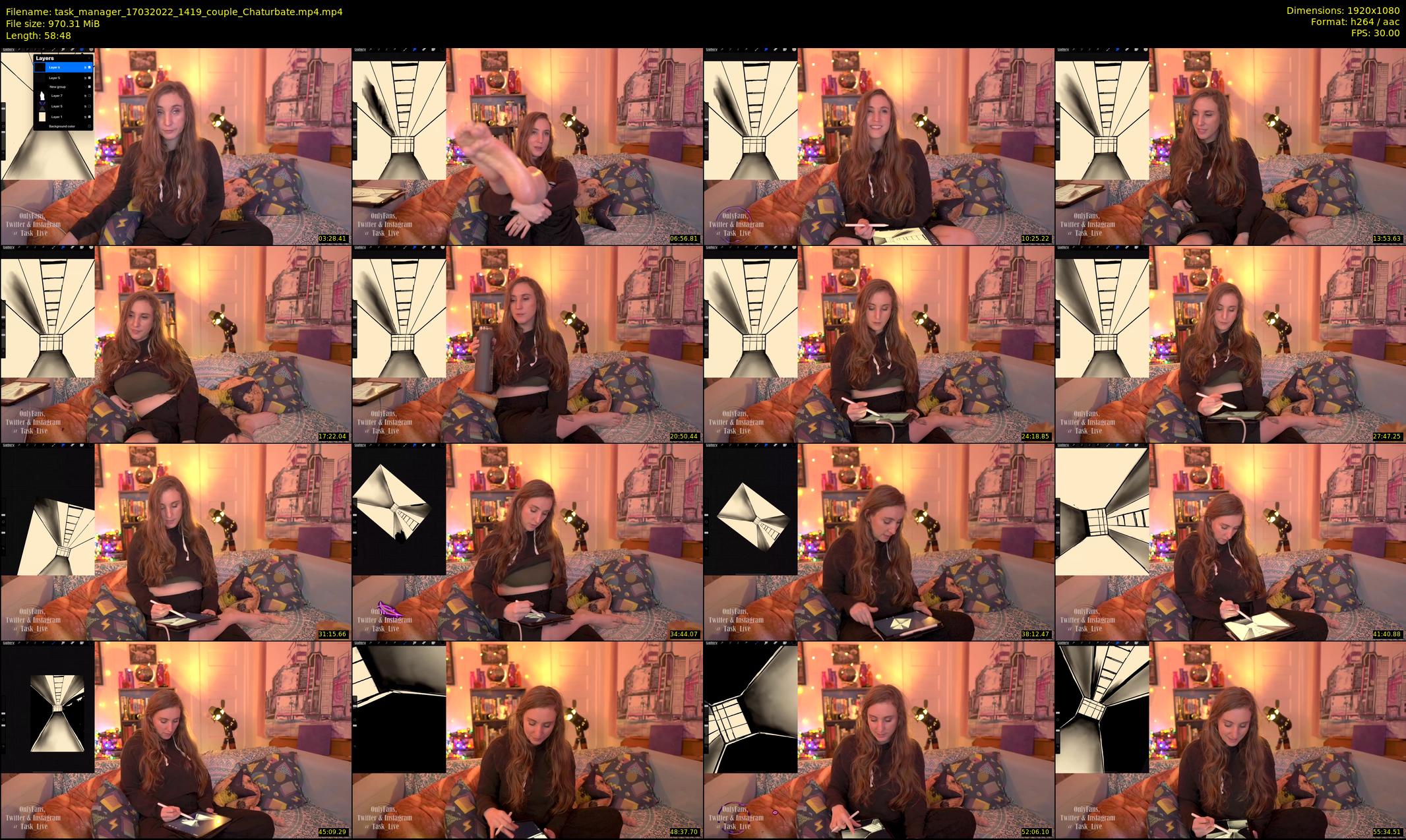 task_manager — 59 minute Chaturbate couple cam show recording, 1080p, Mar 17, 2022
