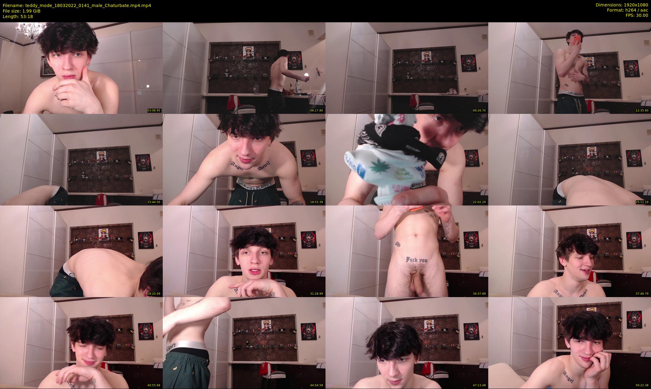 teddy_mode — 54 minute Chaturbate couple cam show recording, 1080p, Mar 18, 2022