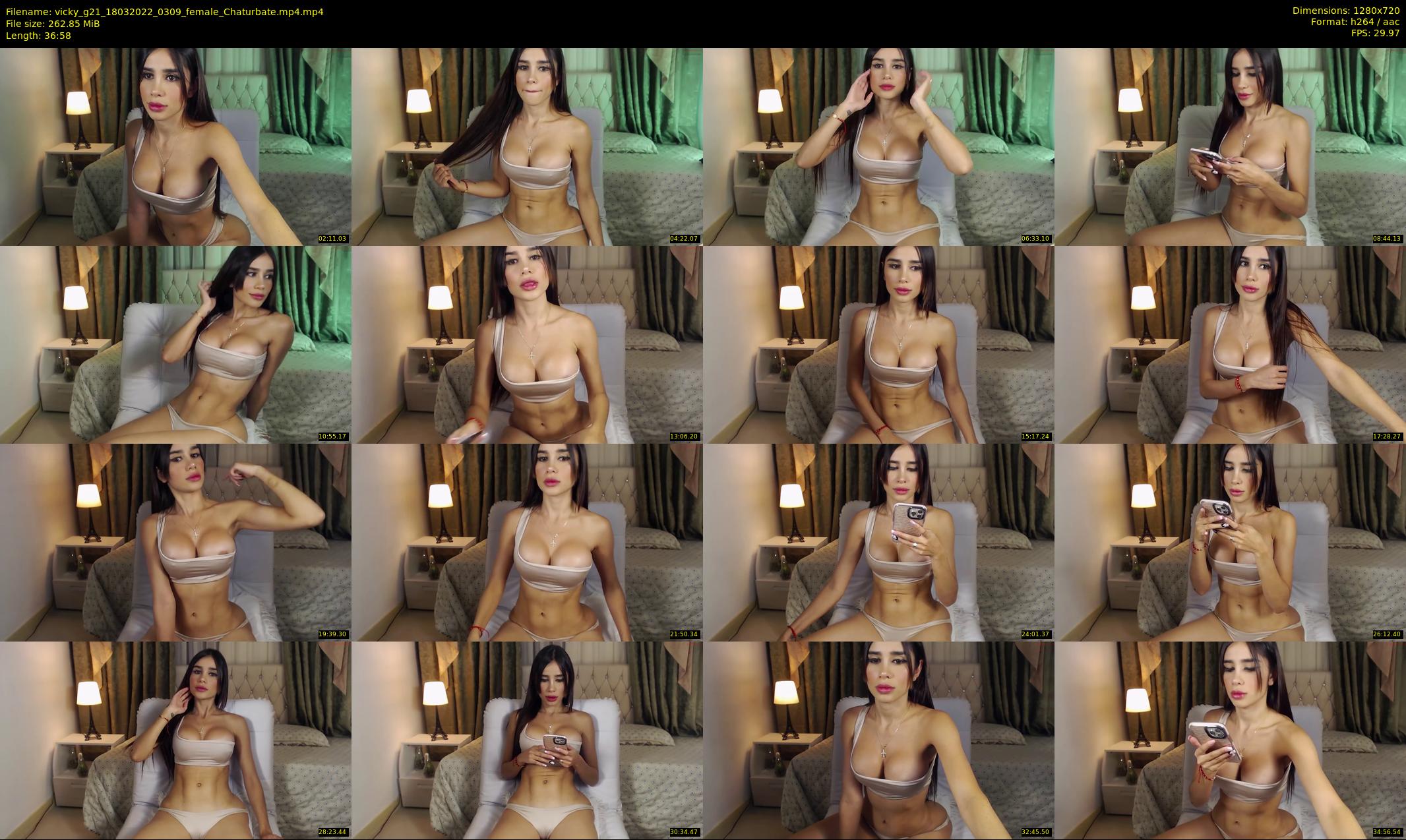 vicky_g21 — 37 minute Chaturbate female cam show recording, 720p, Mar 18, 2022