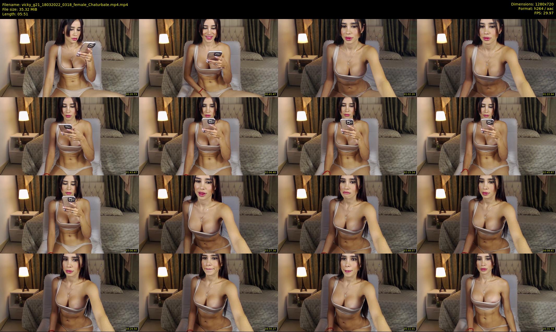 vicky_g21 — 6 minute Chaturbate female cam show recording, 720p, Mar 18, 2022