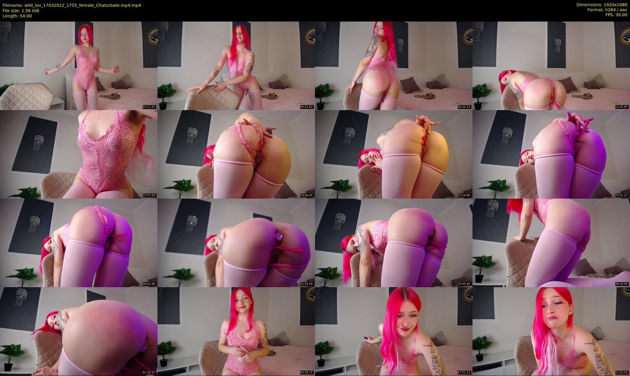 wild_lov — 54 minute Chaturbate female cam show recording, 1080p, Mar 17, 2022