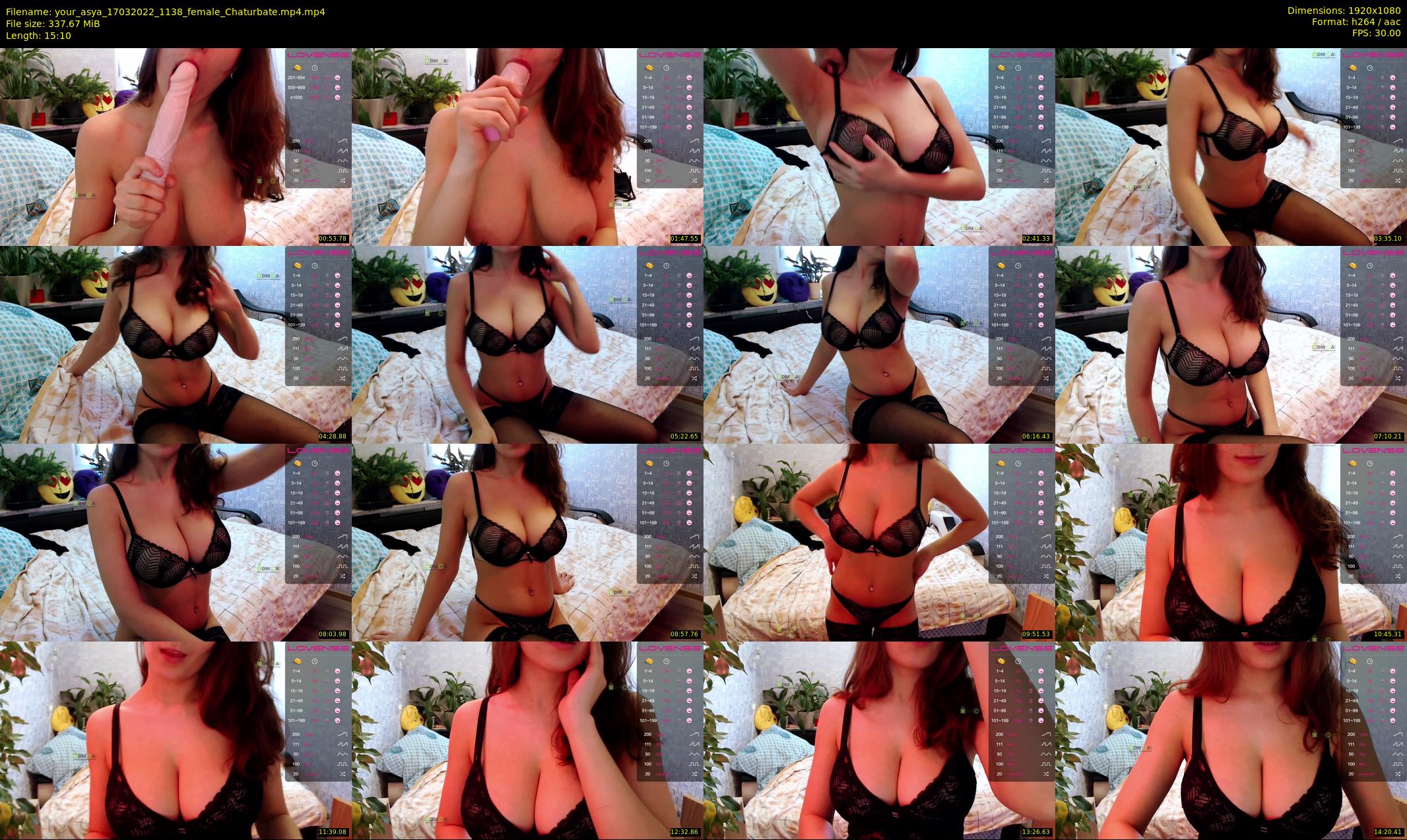 your_asya — 16 minute Chaturbate female cam show recording, 1080p, Mar 17, 2022