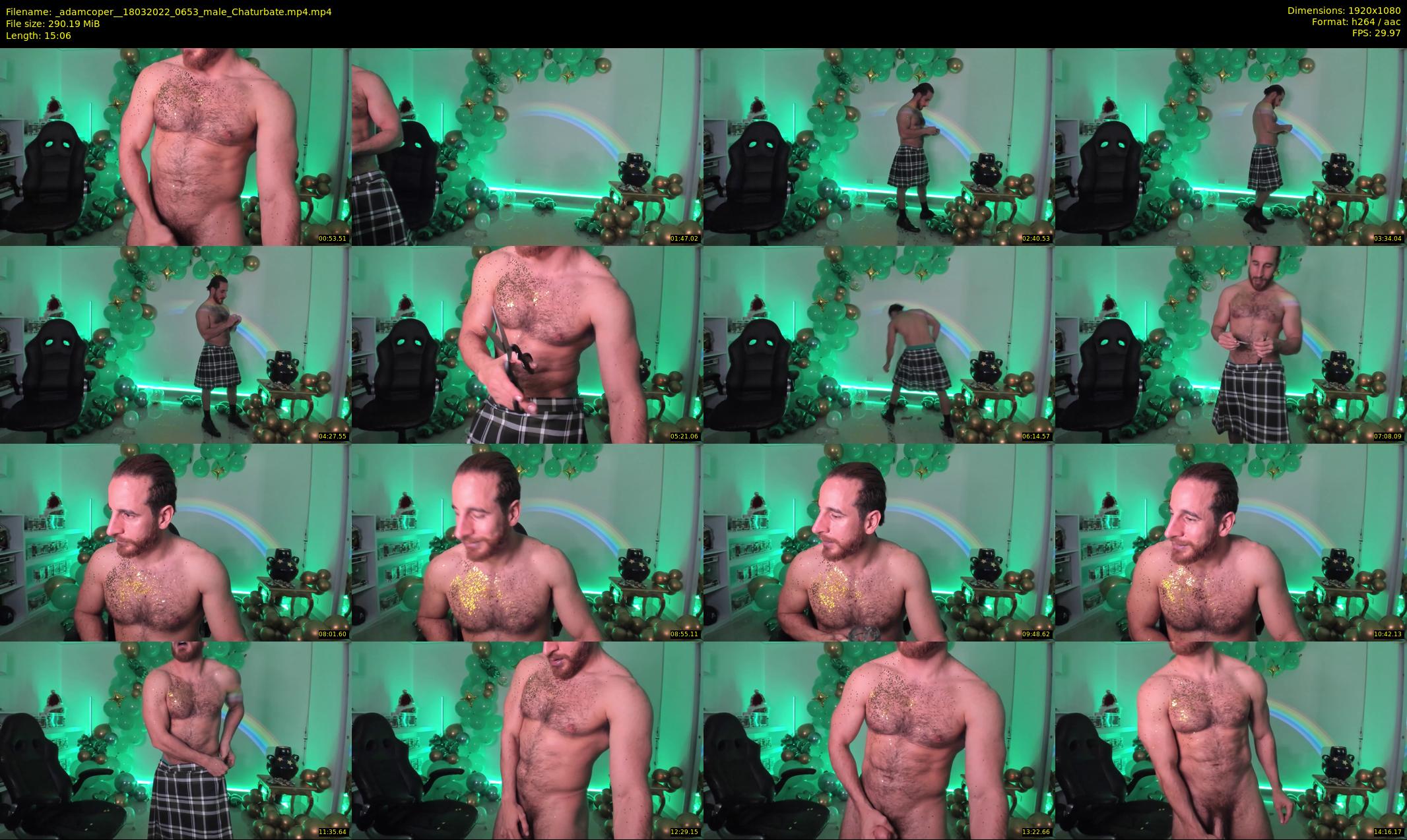 _adamcoper_ — 16 minute Chaturbate male cam show recording, 1080p, Mar 18, 2022