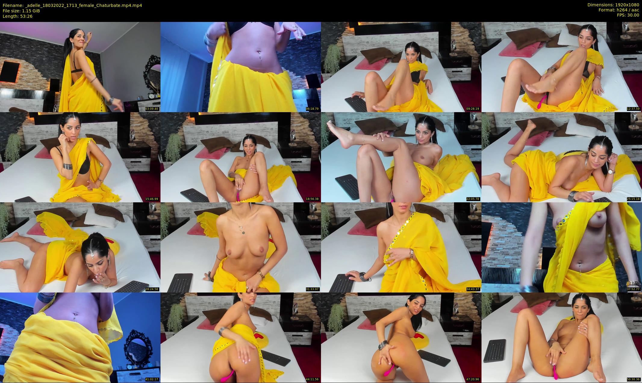 _adelle — 54 minute Chaturbate female cam show recording, 1080p, Mar 18, 2022