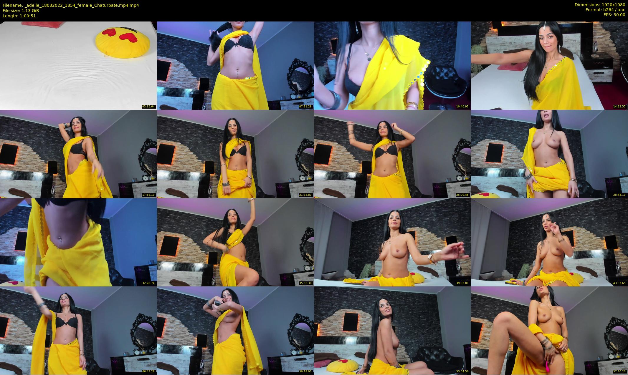 _adelle — 61 minute Chaturbate female cam show recording, 1080p, Mar 18, 2022