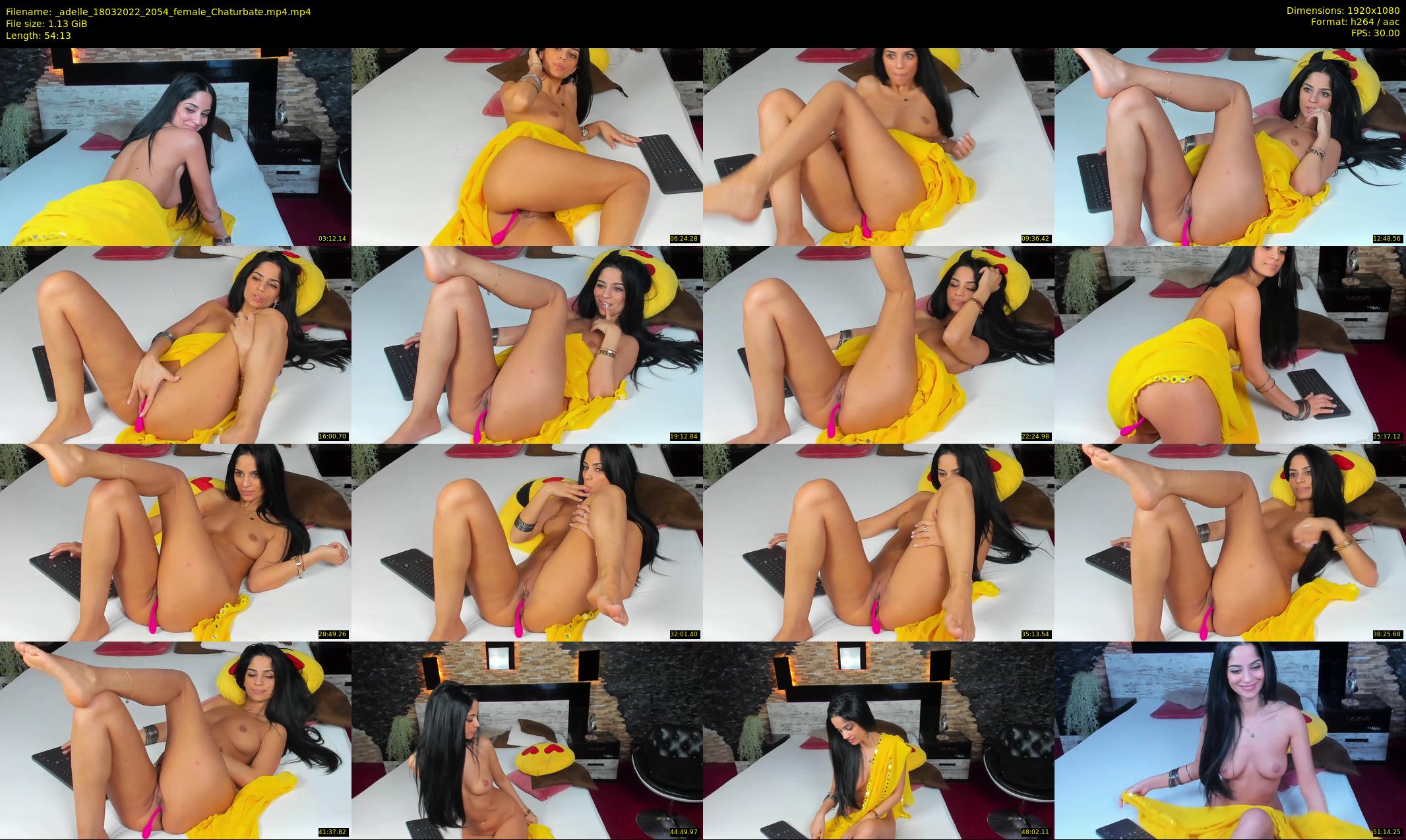 _adelle — 55 minute Chaturbate female cam show recording, 1080p, Mar 18, 2022