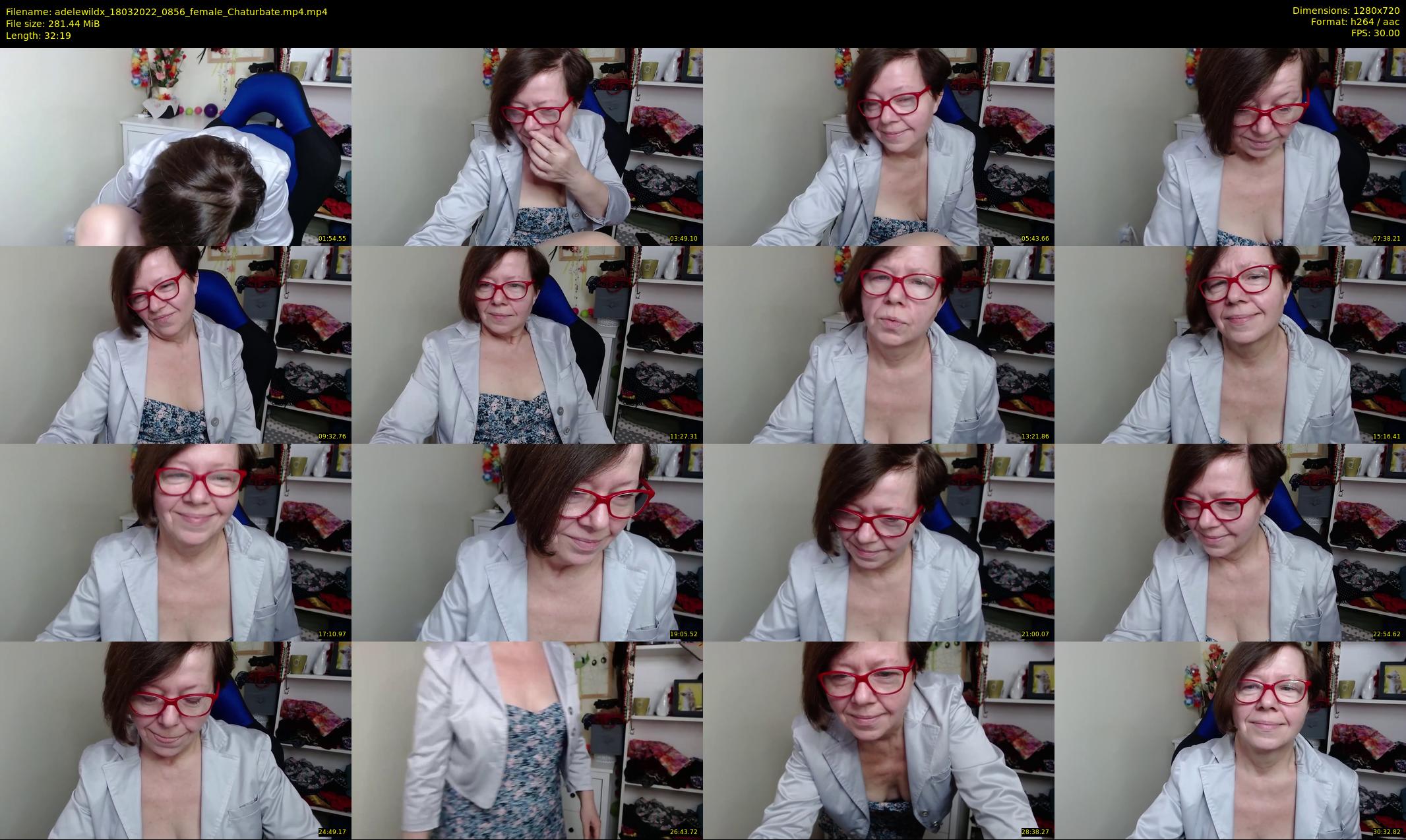 adelewildx — 33 minute Chaturbate female cam show recording, 720p, Mar 18, 2022