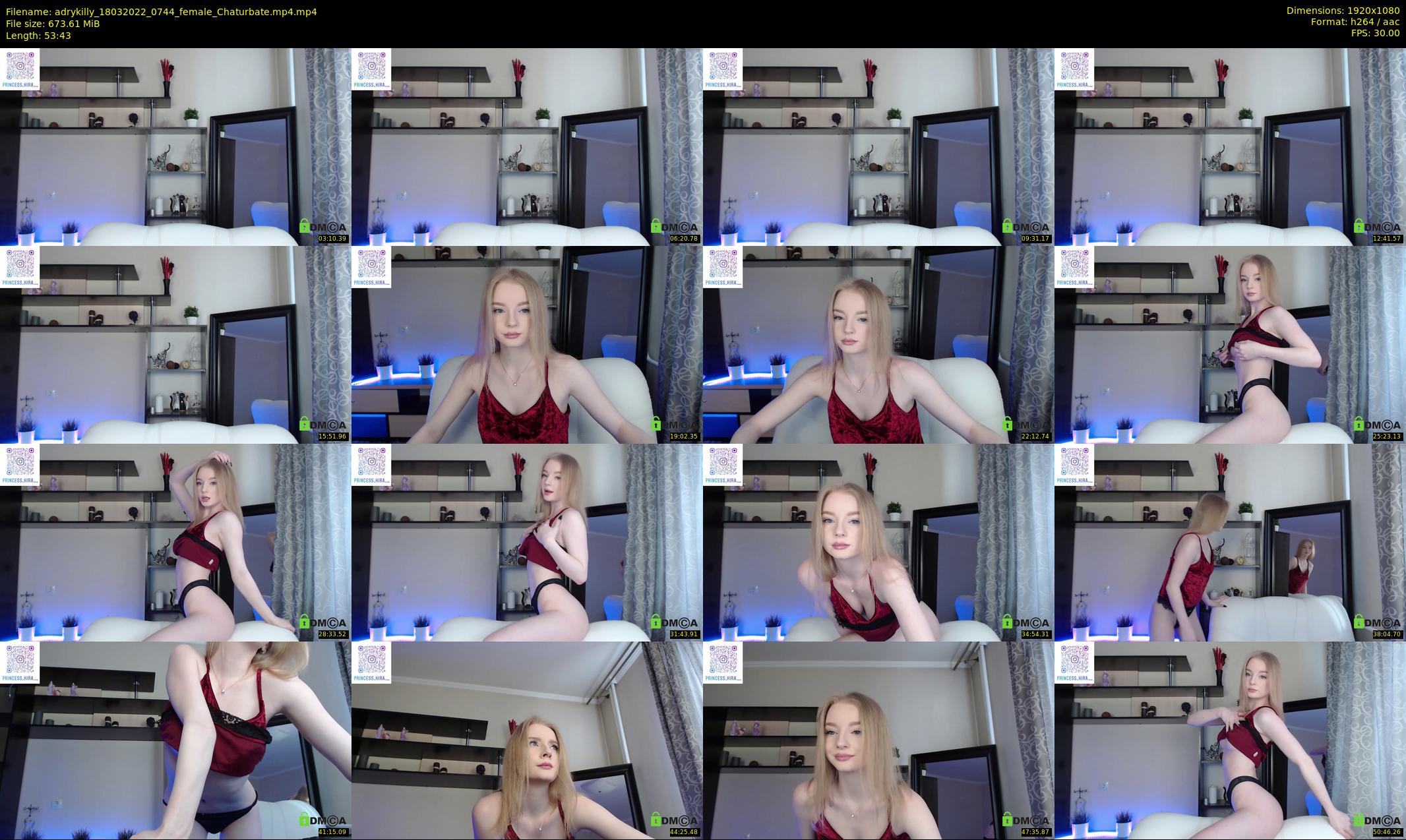 adrykilly — 54 minute Chaturbate female cam show recording, 1080p, Mar 18, 2022
