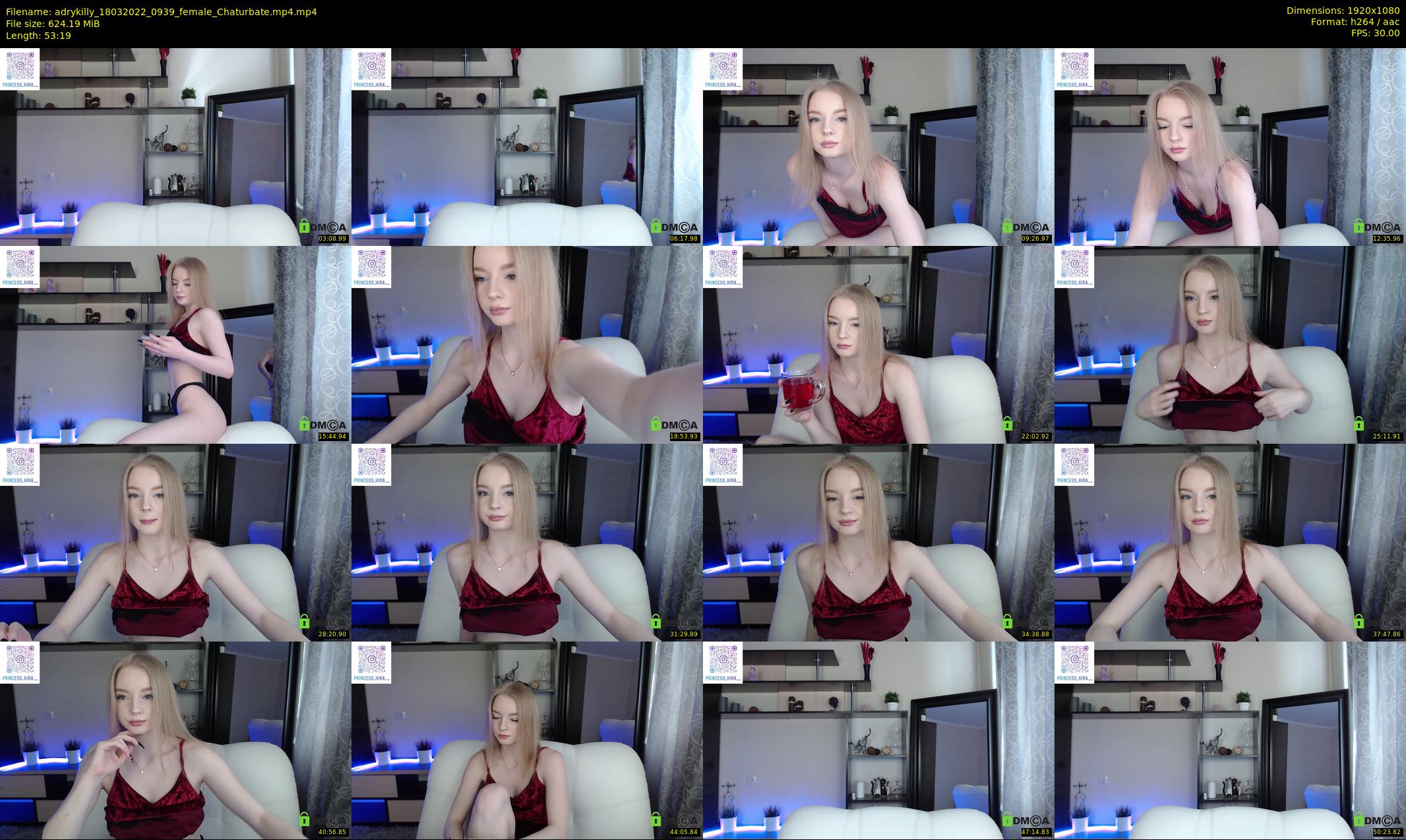 adrykilly — 54 minute Chaturbate female cam show recording, 1080p, Mar 18, 2022