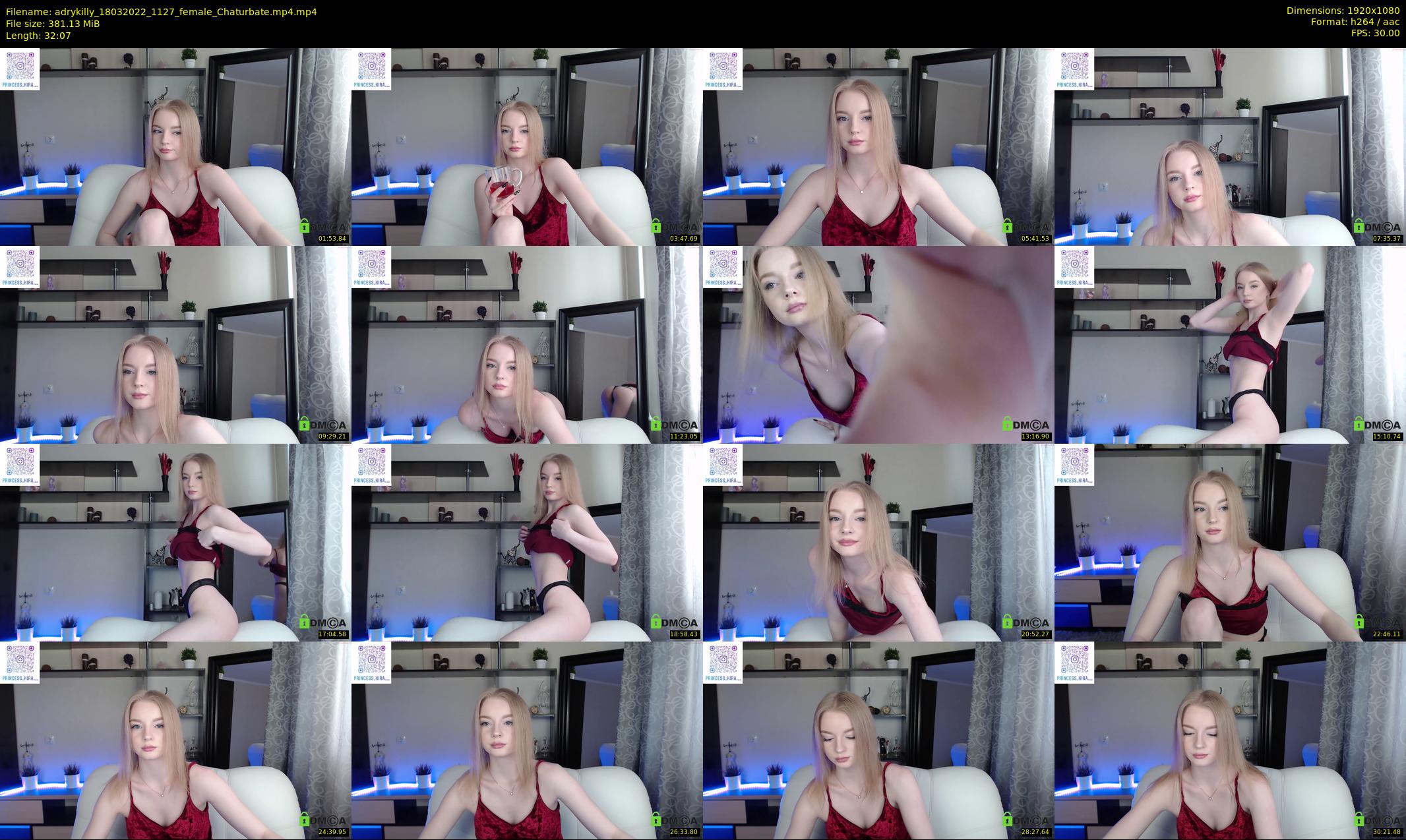 adrykilly — 33 minute Chaturbate female cam show recording, 1080p, Mar 18, 2022