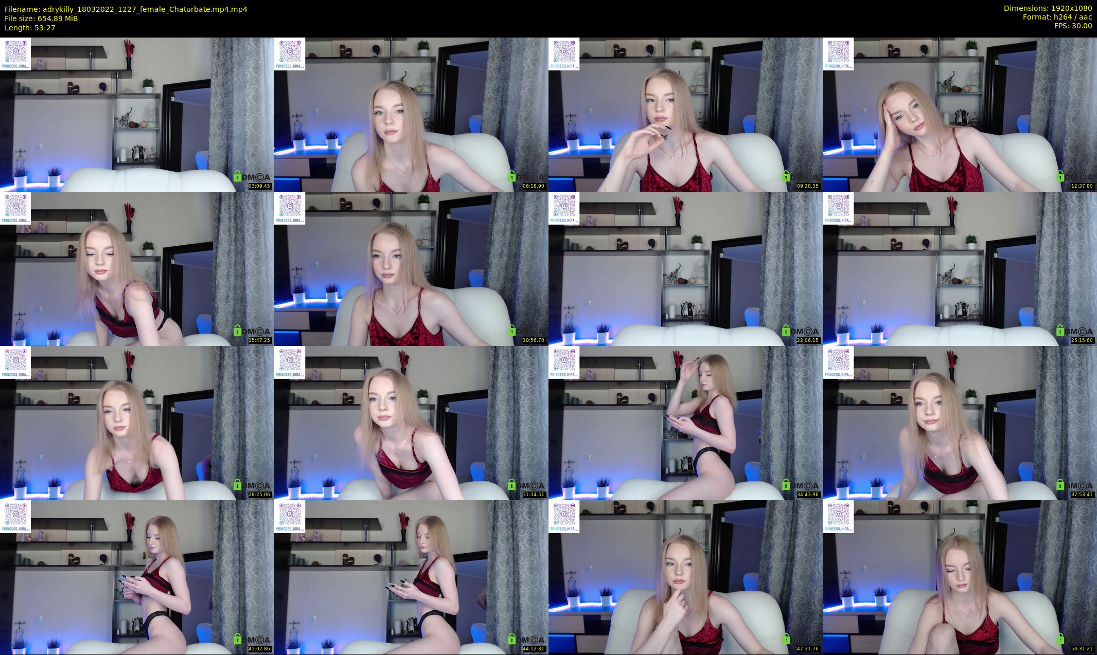 adrykilly — 54 minute Chaturbate female cam show recording, 1080p, Mar 18, 2022