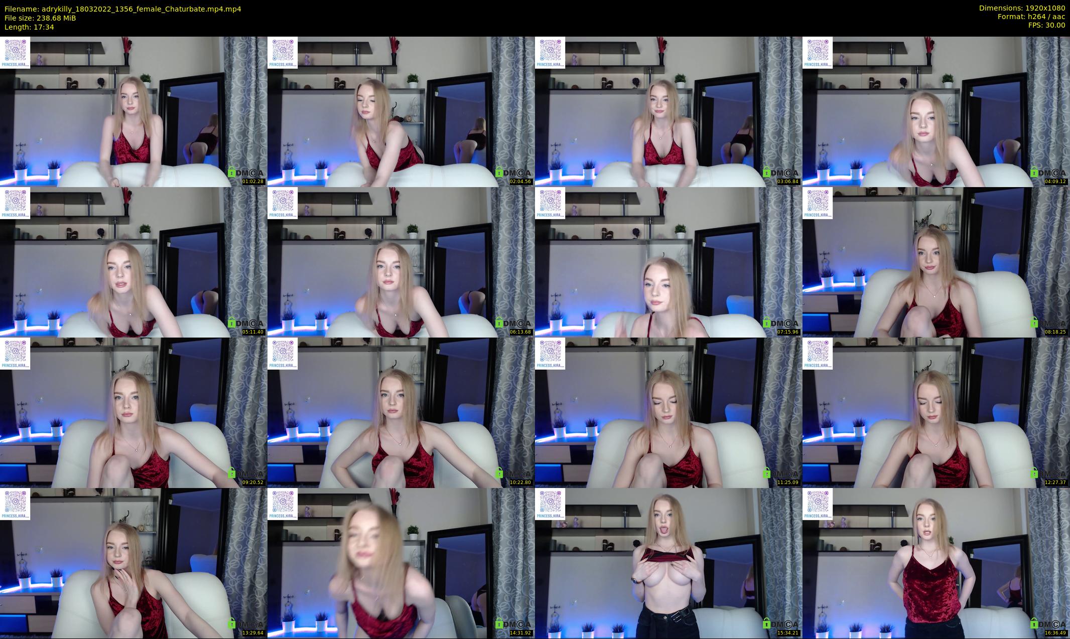 adrykilly — 18 minute Chaturbate female cam show recording, 1080p, Mar 18, 2022