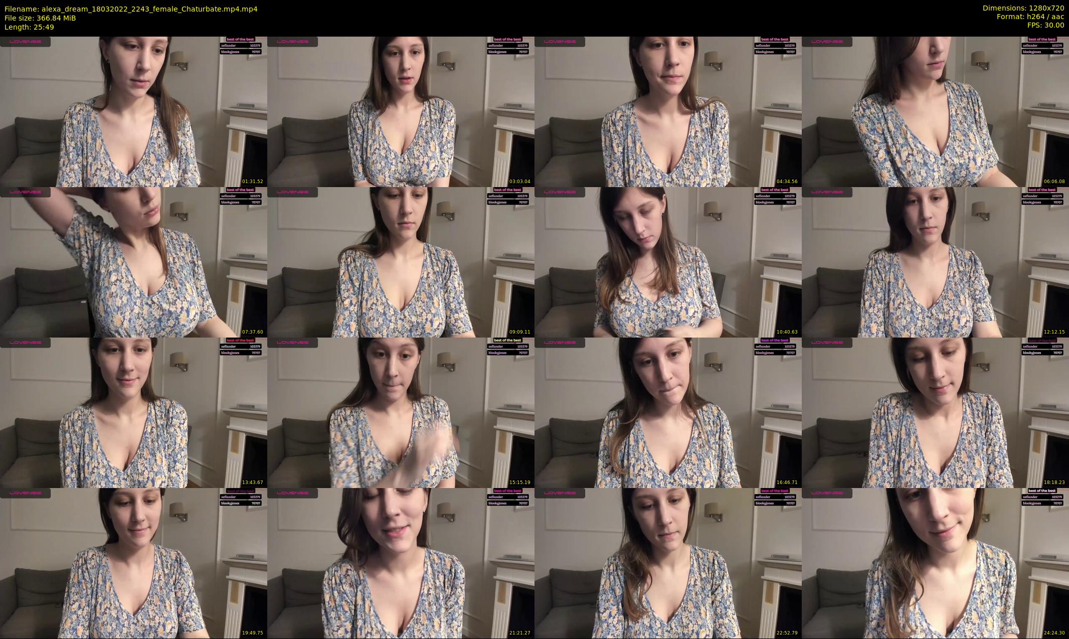 alexa_dream — 26 minute Chaturbate female cam show recording, 720p, Mar 18, 2022