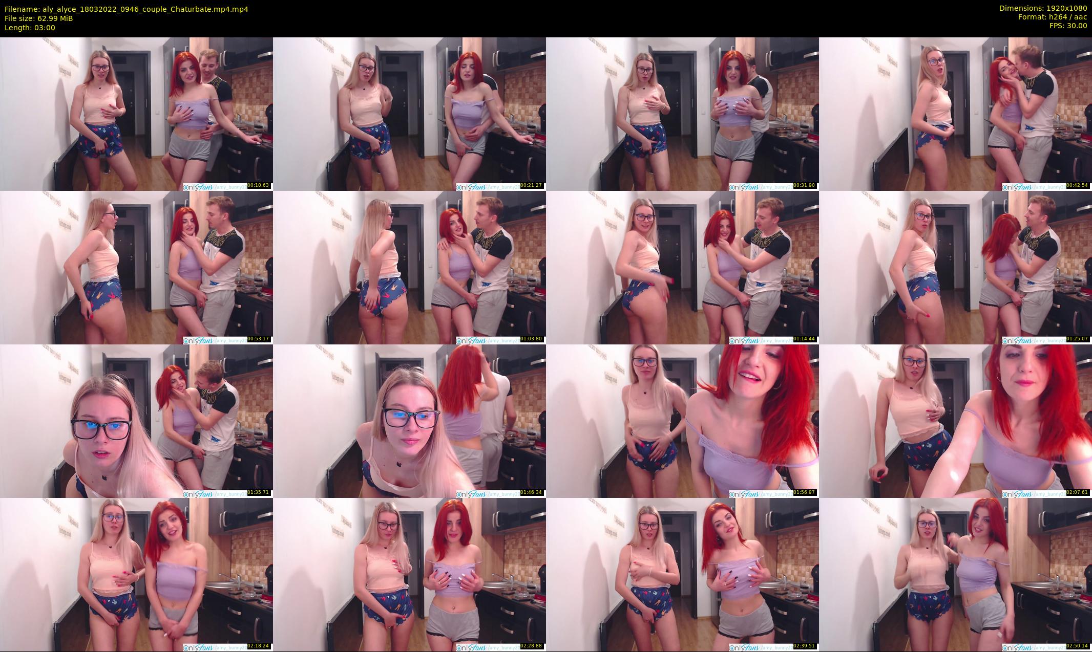 aly_alyce — 3 minute Chaturbate female cam show recording, 1080p, Mar 18, 2022