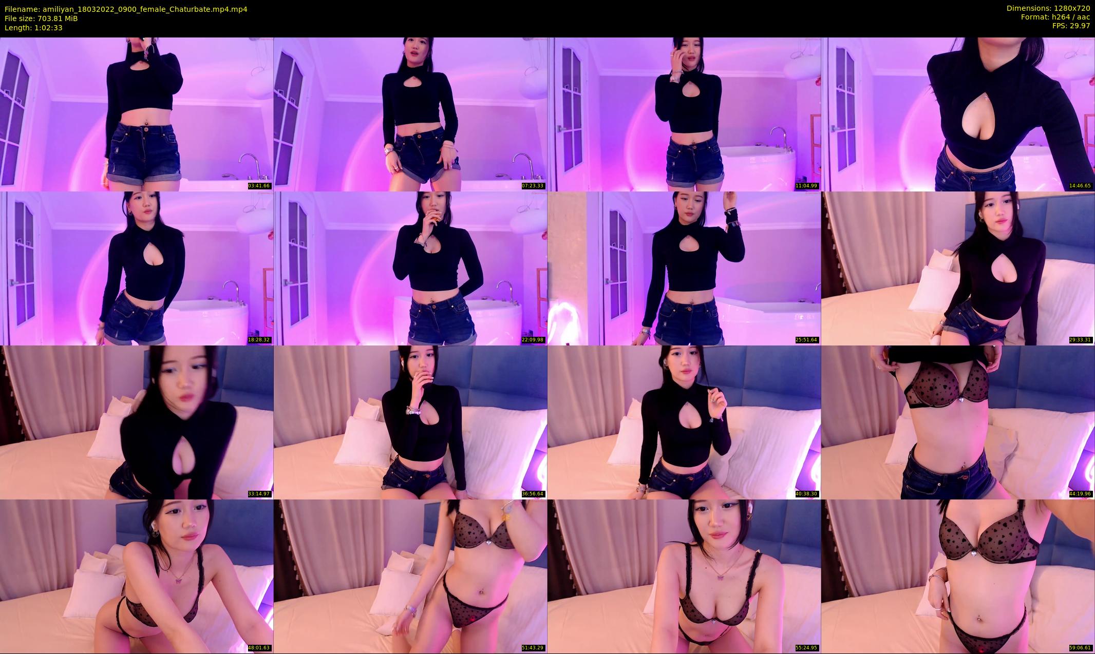 amiliyan — 63 minute Chaturbate female cam show recording, 720p, Mar 18, 2022