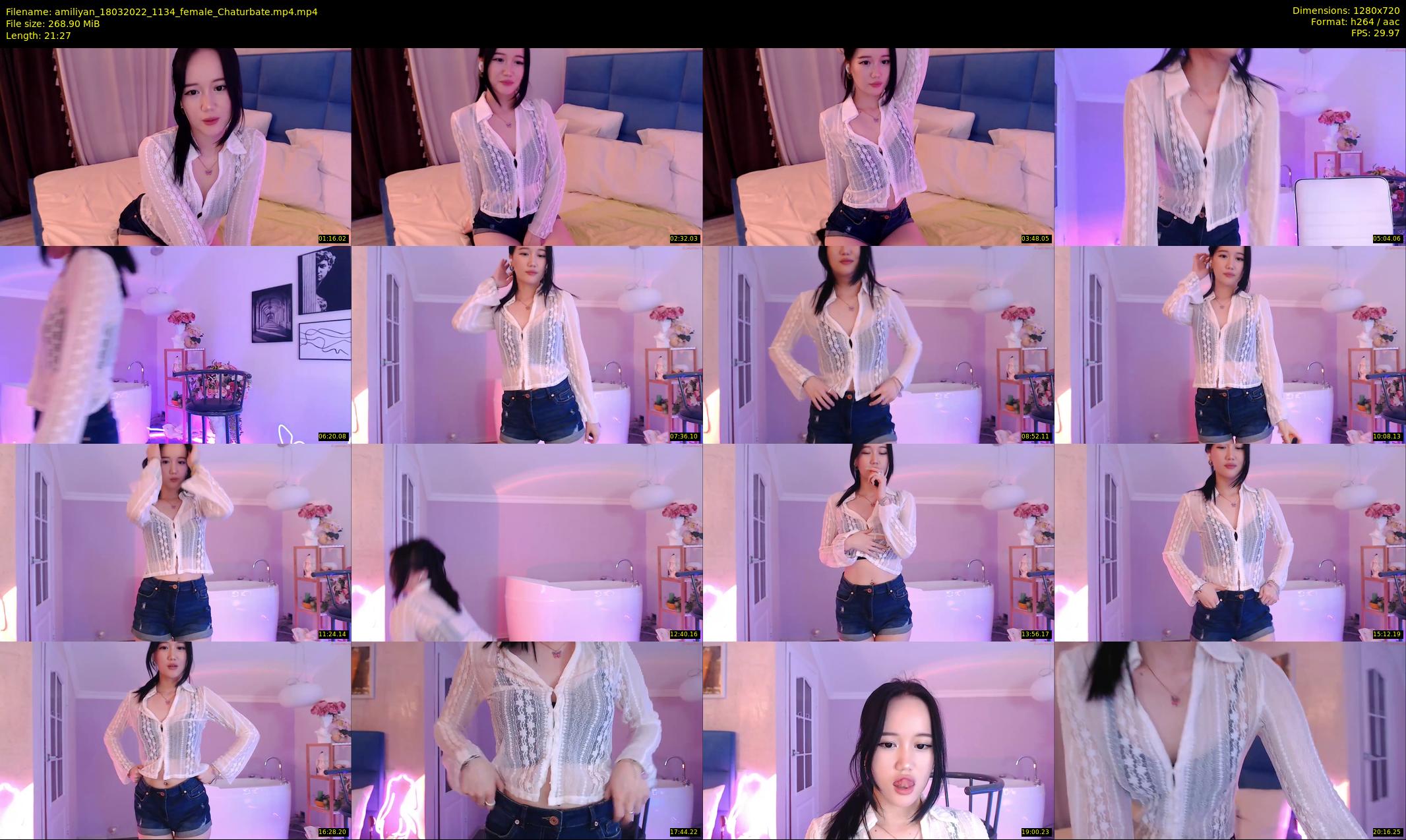amiliyan — 22 minute Chaturbate female cam show recording, 720p, Mar 18, 2022