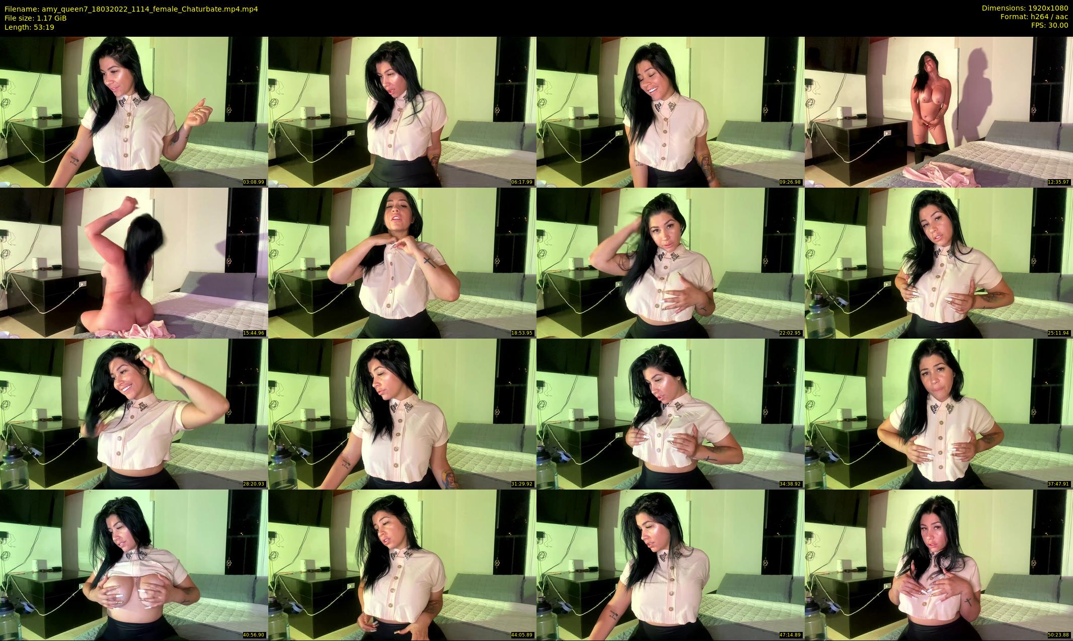 amy_queen7 — 54 minute Chaturbate female cam show recording, 1080p, Mar 18, 2022