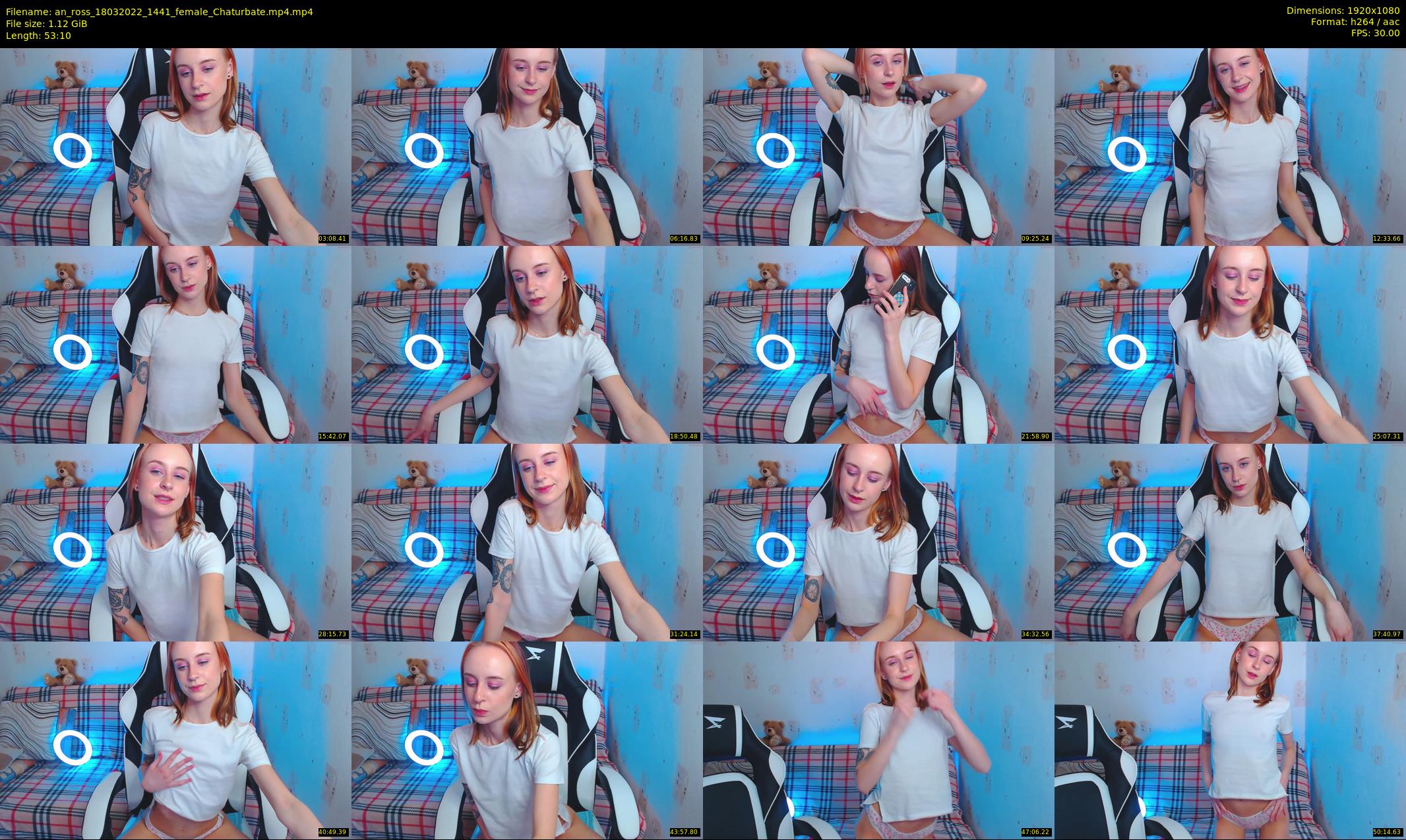 an_ross — 54 minute Chaturbate female cam show recording, 1080p, Mar 18, 2022
