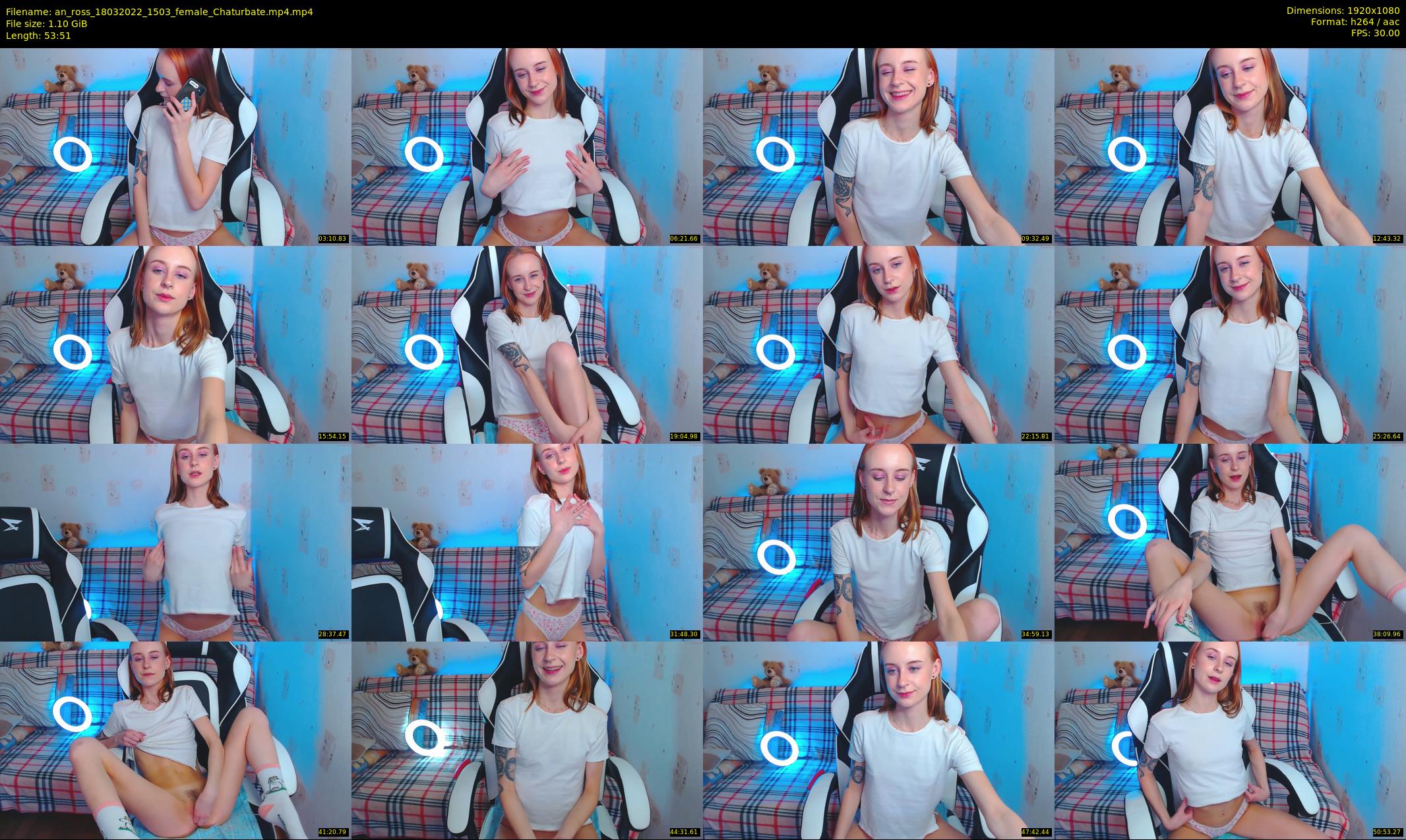 an_ross — 54 minute Chaturbate female cam show recording, 1080p, Mar 18, 2022