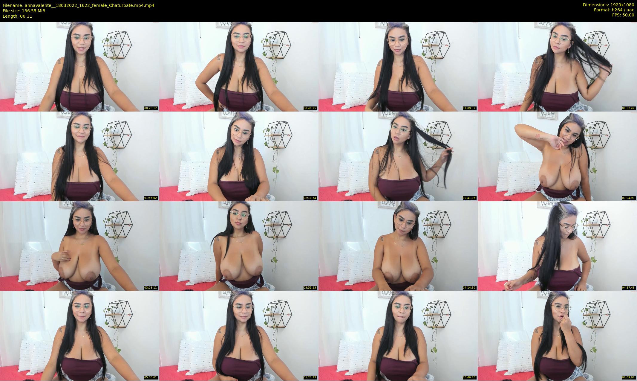 annavalente_ — 7 minute Chaturbate female cam show recording, 1080p, Mar 18, 2022