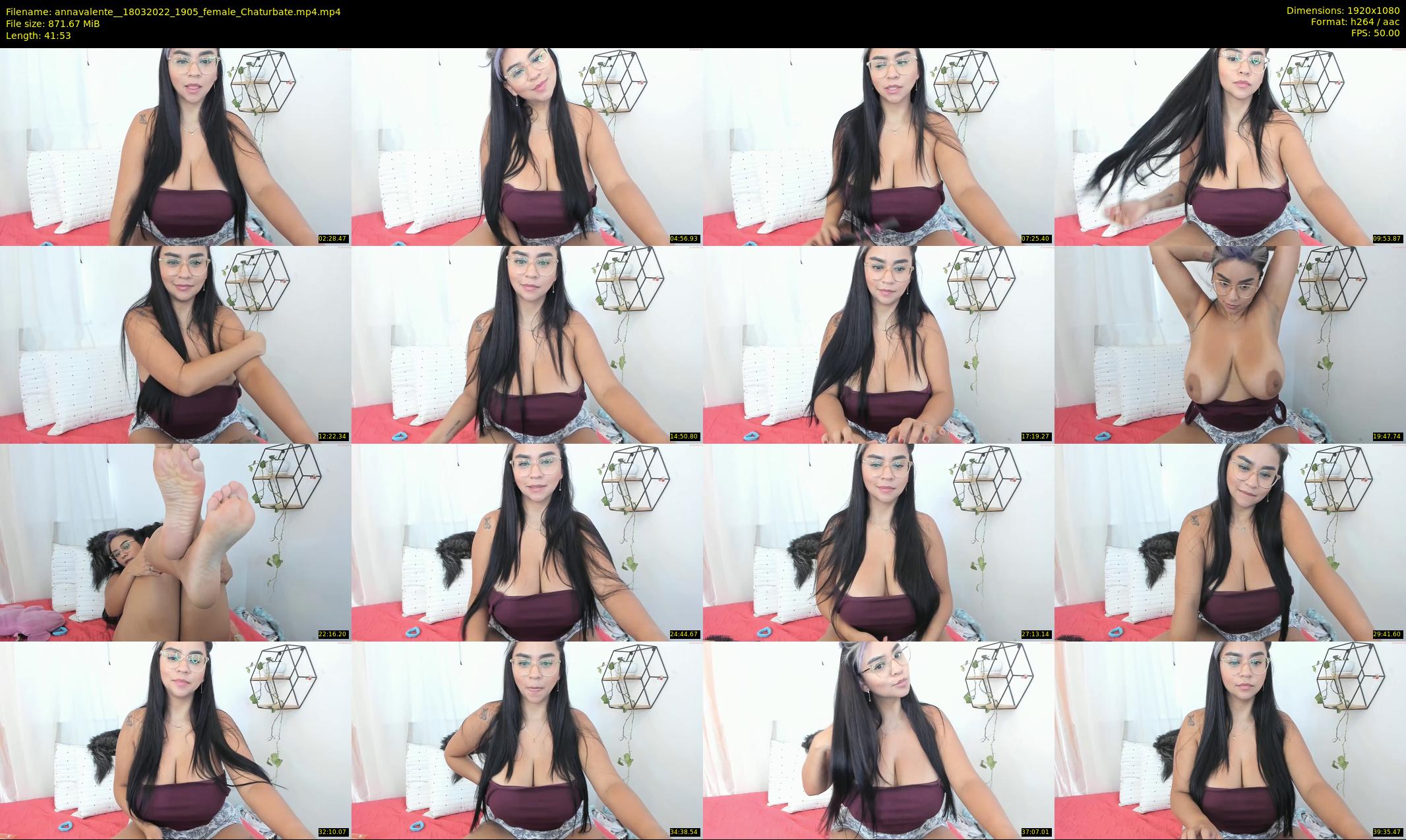 annavalente_ — 42 minute Chaturbate female cam show recording, 1080p, Mar 18, 2022