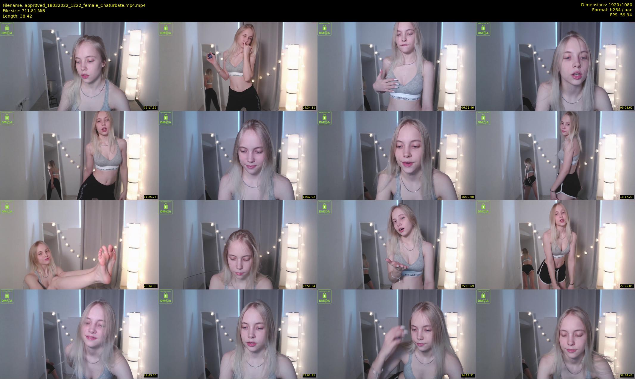 appr0ved — 39 minute Chaturbate female cam show recording, 1080p, Mar 18, 2022