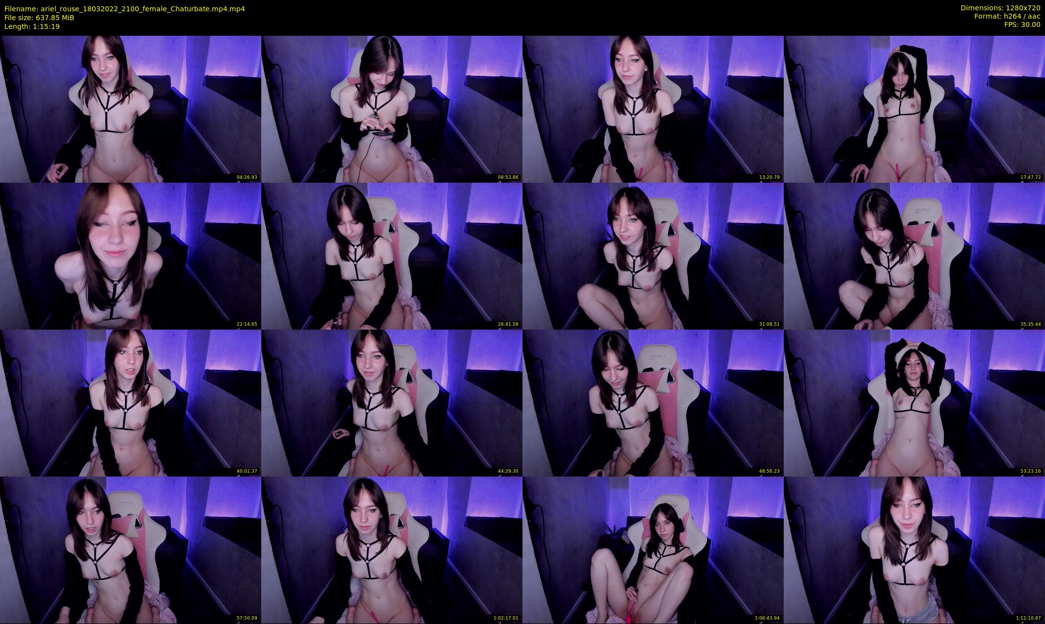 ariel_rouse — 76 minute Chaturbate female cam show recording, 720p, Mar 18, 2022