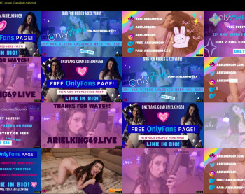 arielking69 — 8 minute Chaturbate female cam show recording, 1080p, Mar 18, 2022