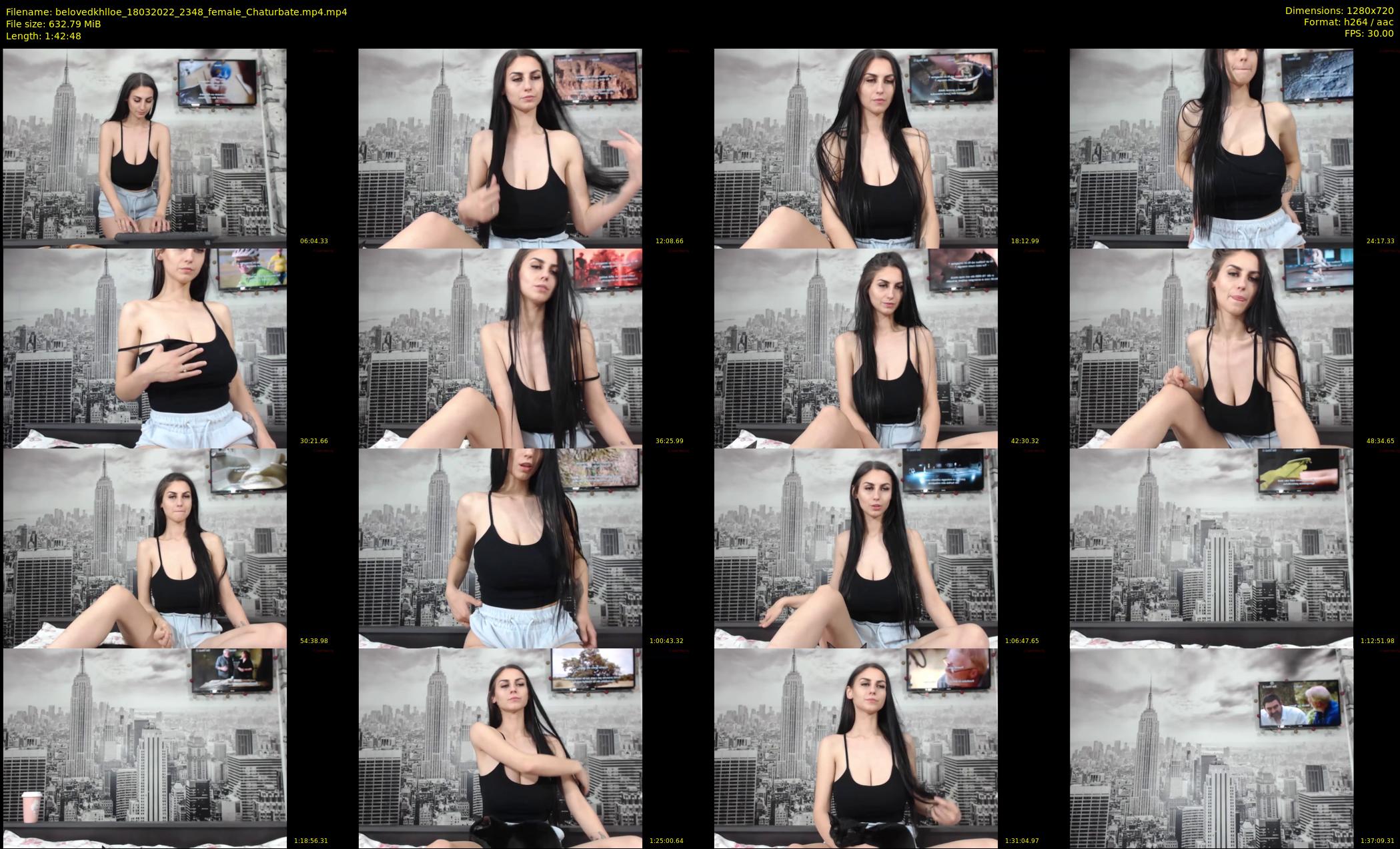 belovedkhlloe — 103 minute Chaturbate female cam show recording, 720p, Mar 18, 2022