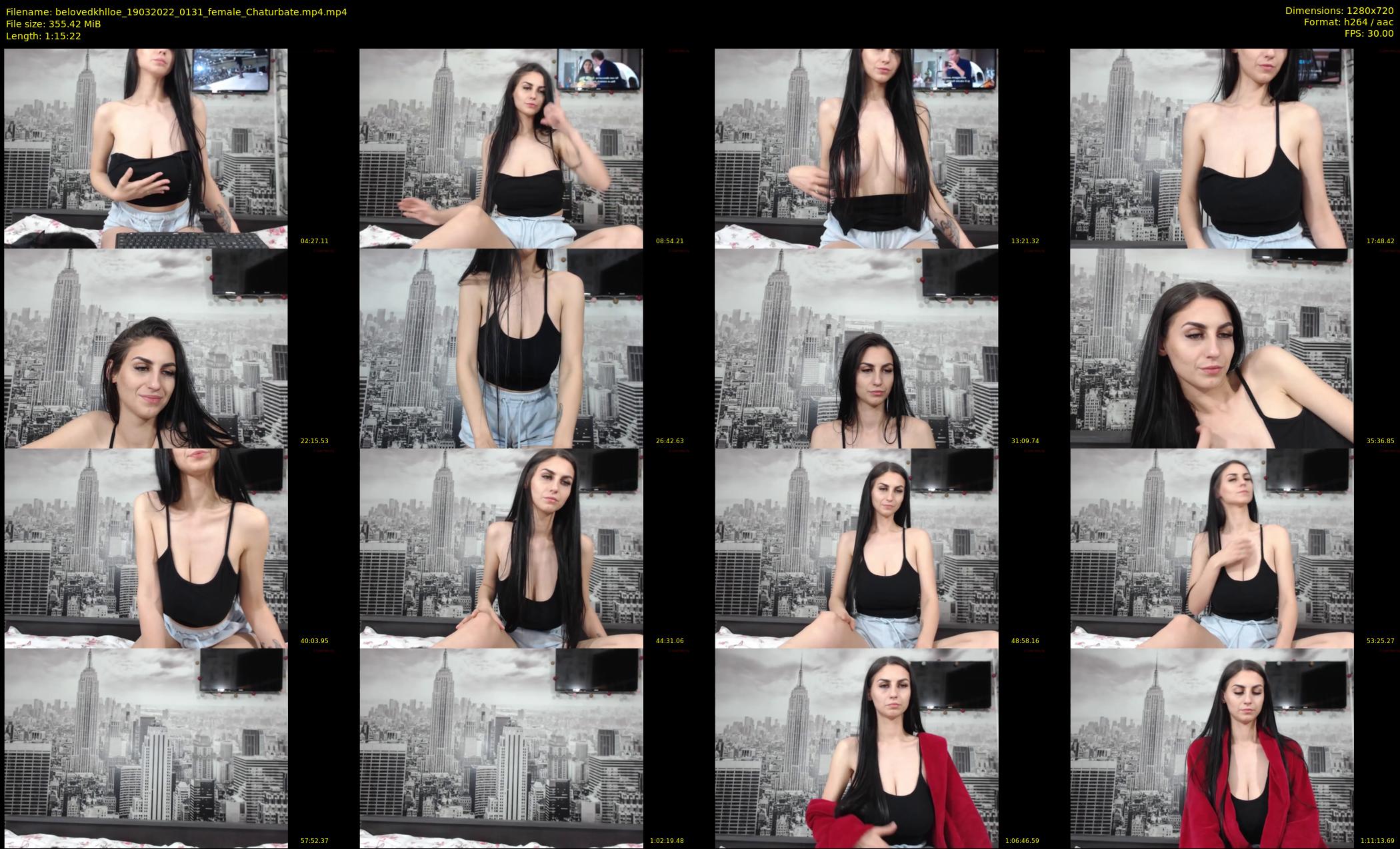 belovedkhlloe — 76 minute Chaturbate female cam show recording, 720p, Mar 19, 2022