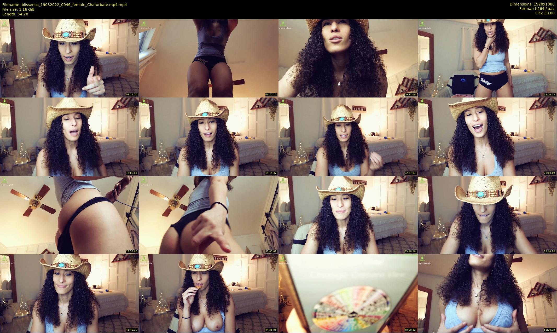 blissense — 55 minute Chaturbate female cam show recording, 1080p, Mar 19, 2022