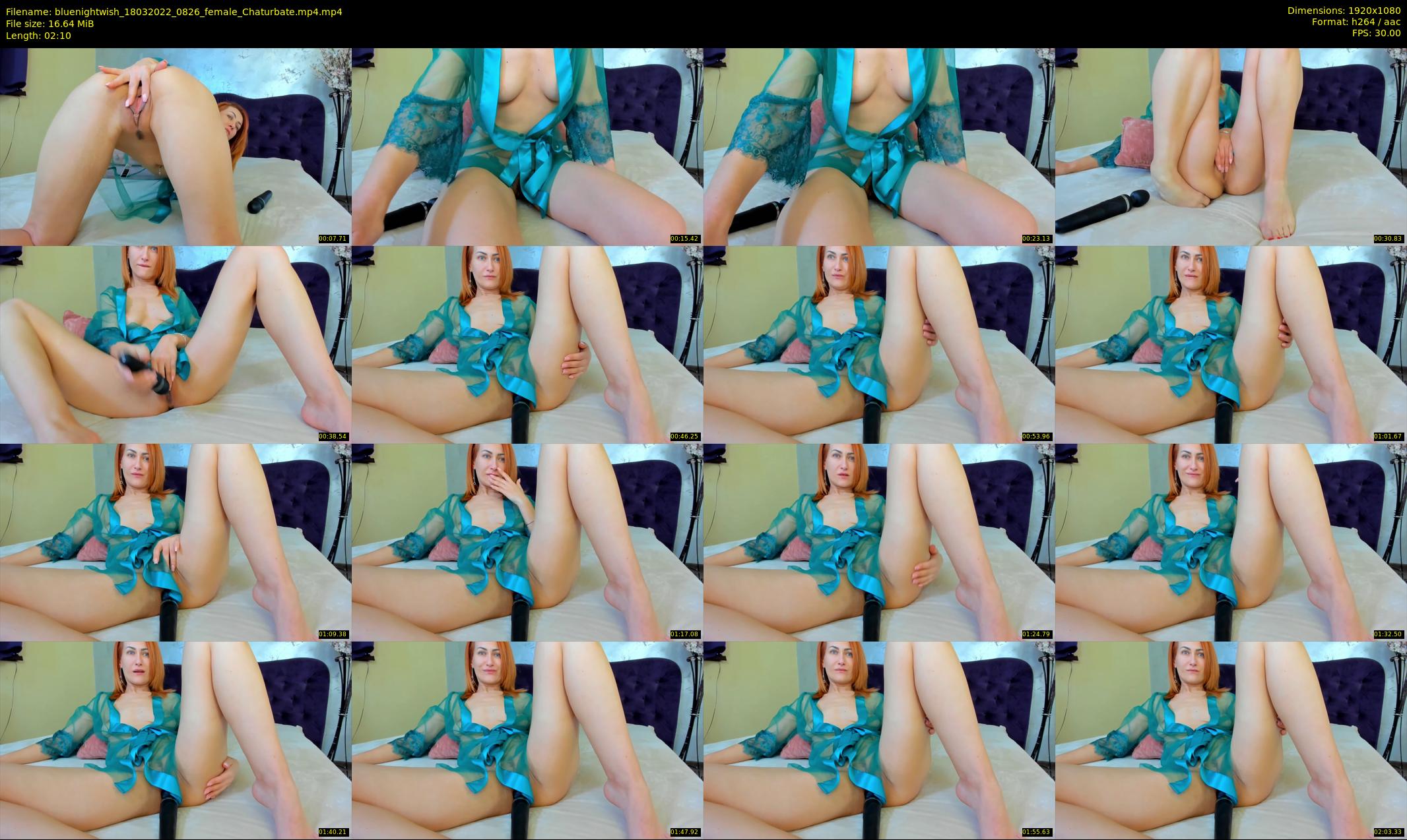 bluenightwish — 3 minute Chaturbate female cam show recording, 1080p, Mar 18, 2022