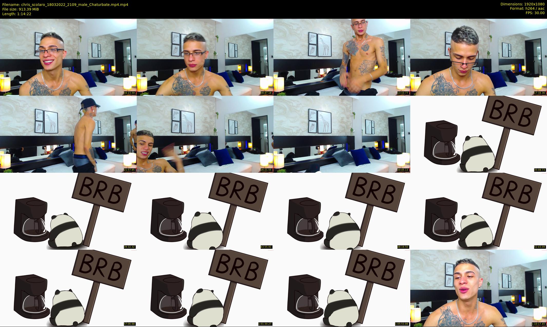 chris_scolaro — 75 minute Chaturbate male cam show recording, 1080p, Mar 18, 2022