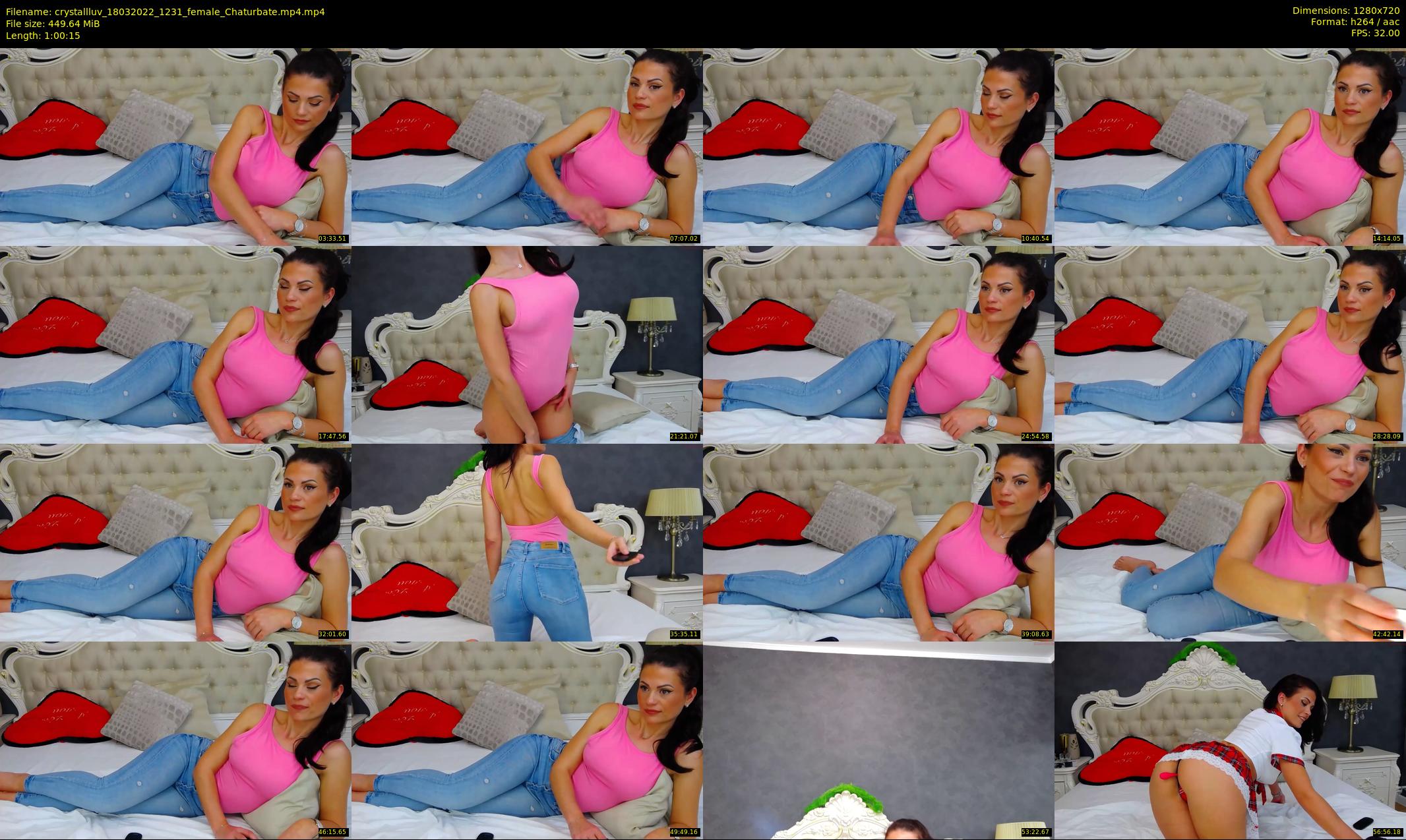 crystallluv — 61 minute Chaturbate female cam show recording, 720p, Mar 18, 2022