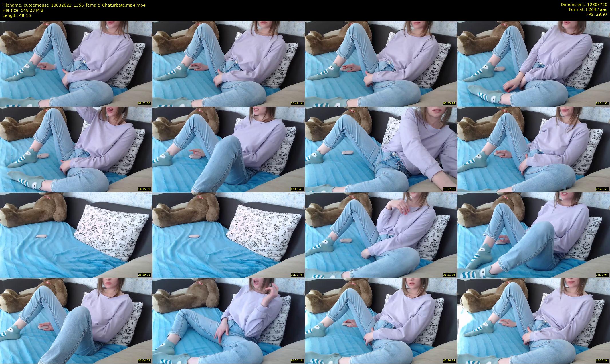 cuteemouse — 49 minute Chaturbate female cam show recording, 720p, Mar 18, 2022