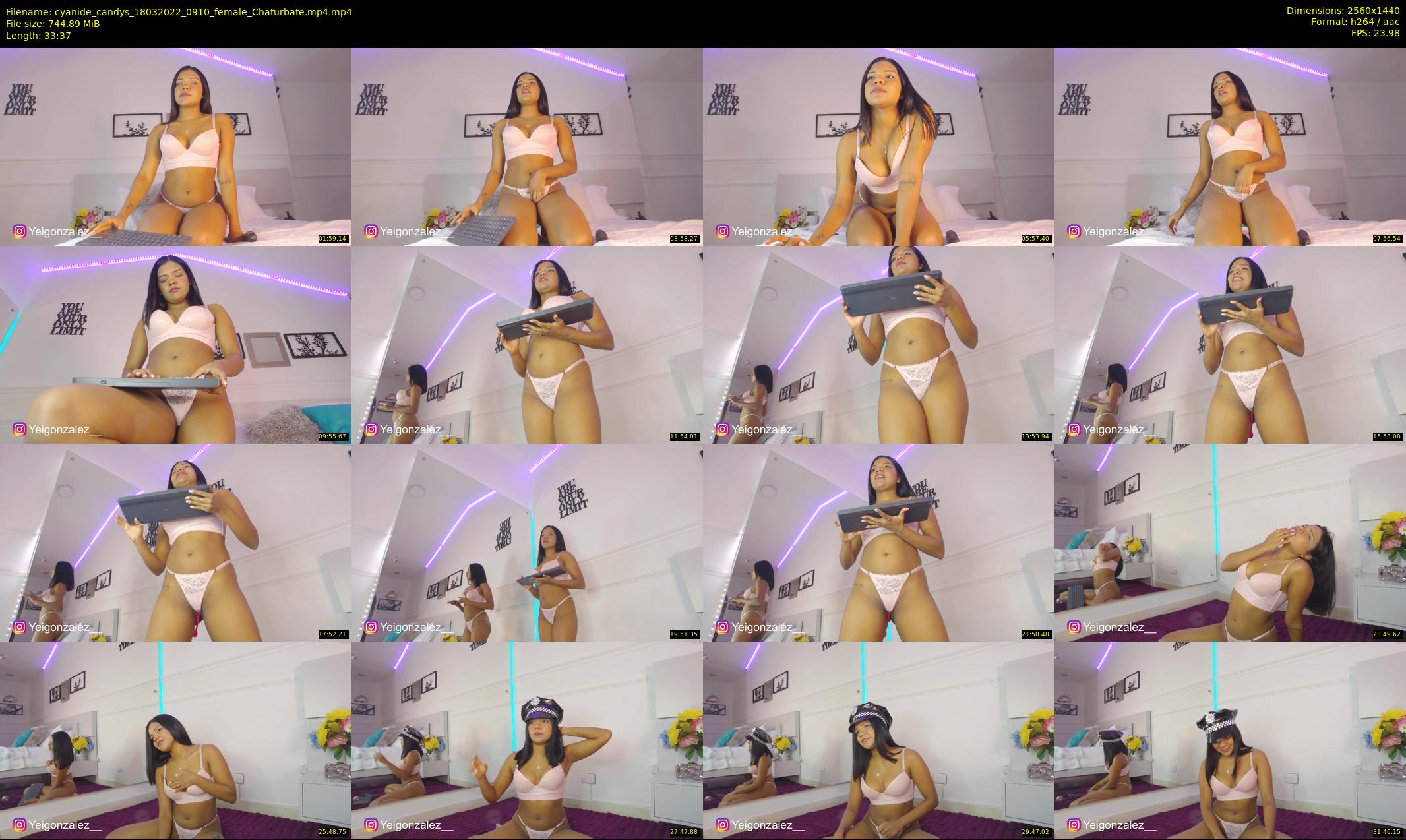 cyanide_candys — 34 minute Chaturbate female cam show recording, 1080p, Mar 18, 2022