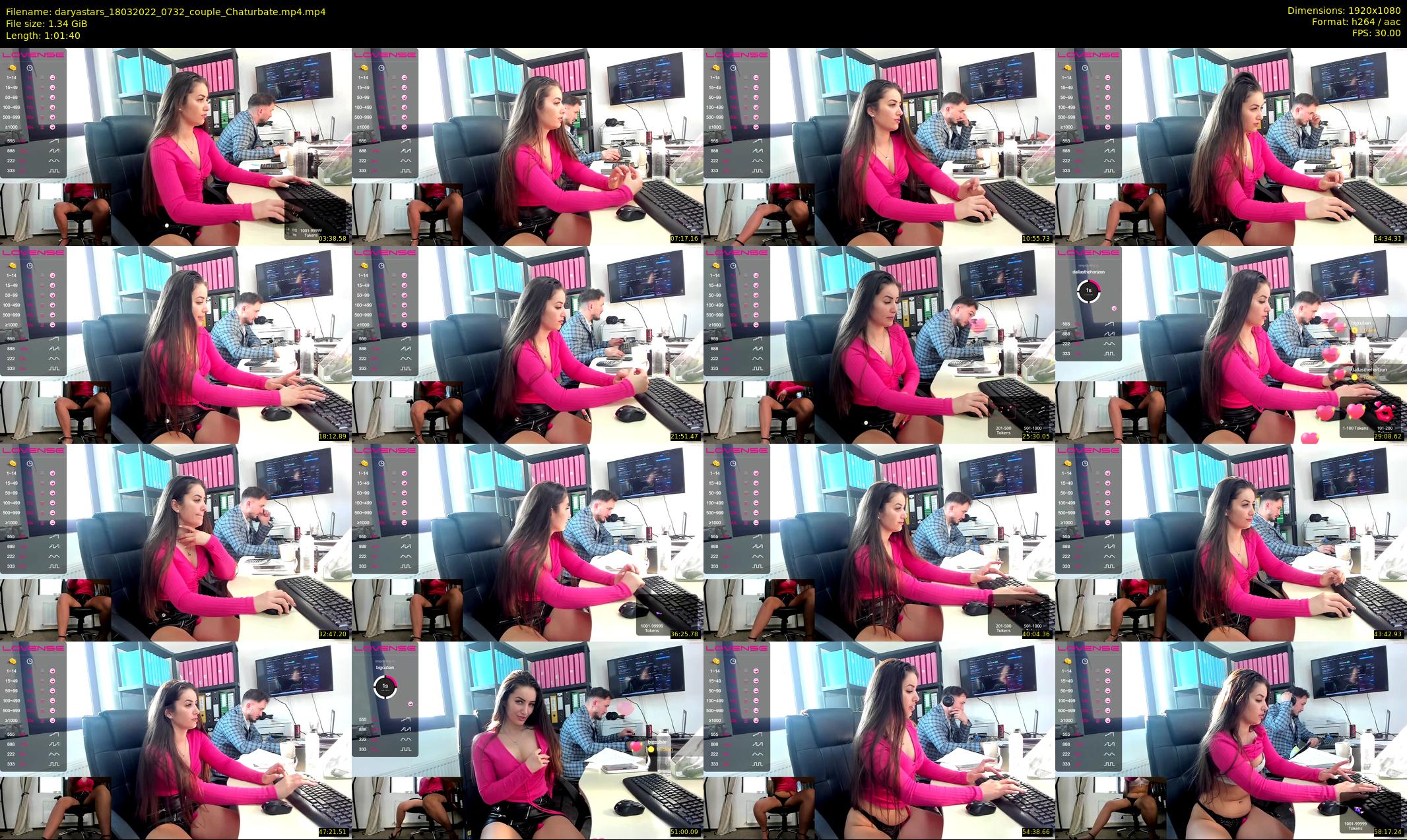 daryastars — 62 minute Chaturbate couple cam show recording, 1080p, Mar 18, 2022