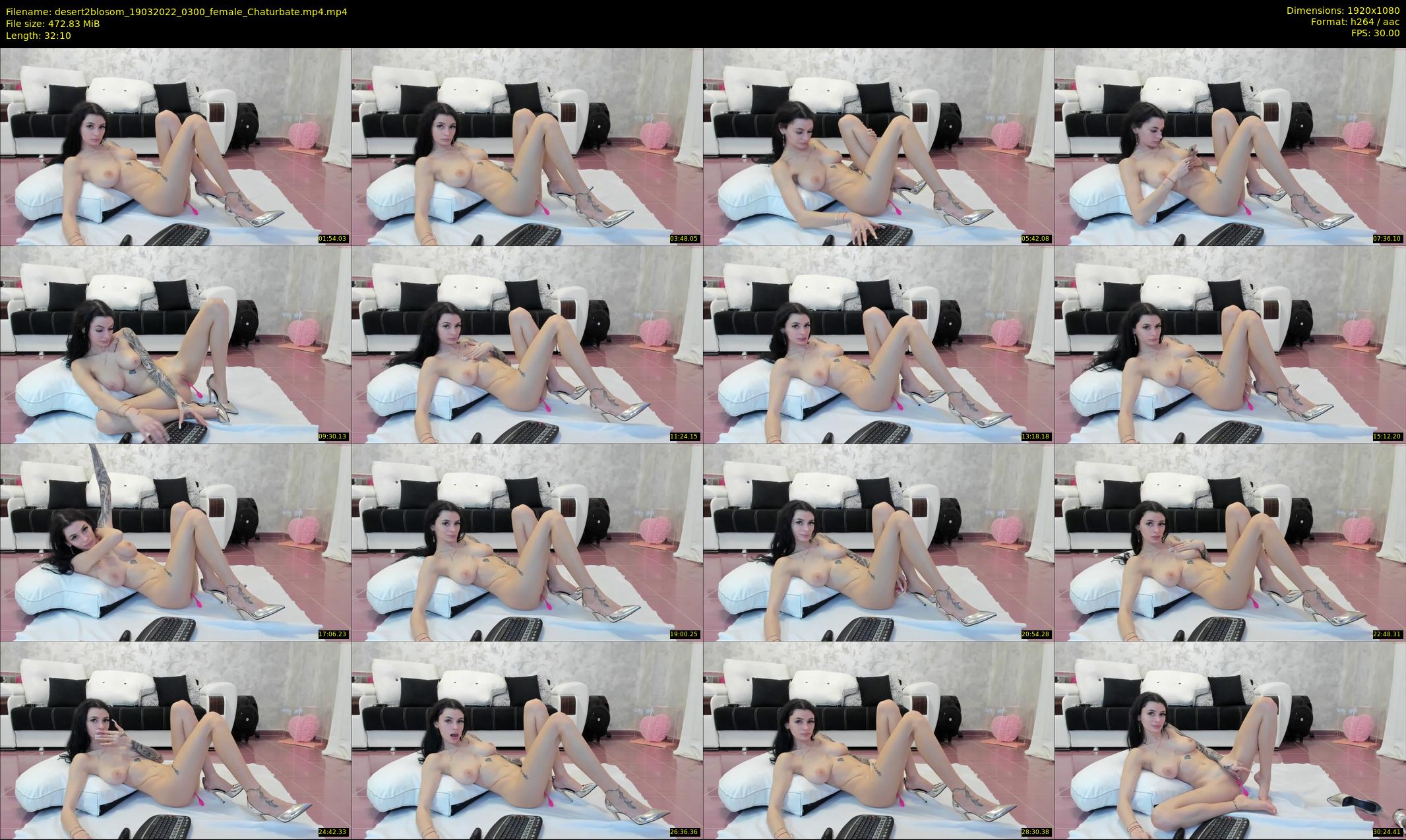 desert2blosom — 33 minute Chaturbate female cam show recording, 1080p, Mar 19, 2022