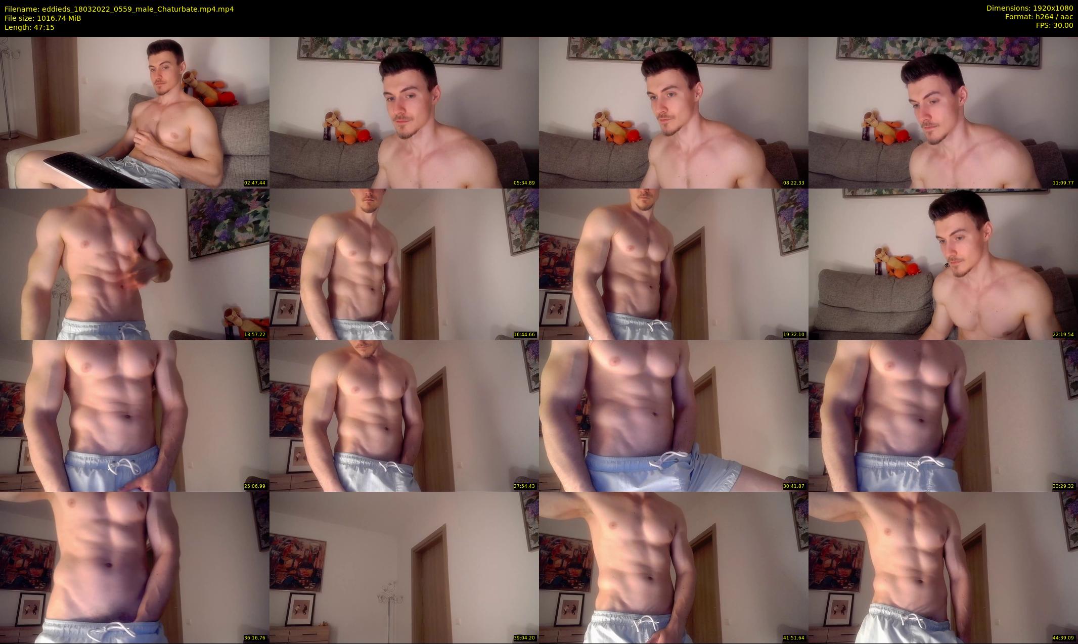 eddieds — 48 minute Chaturbate male cam show recording, 1080p, Mar 18, 2022