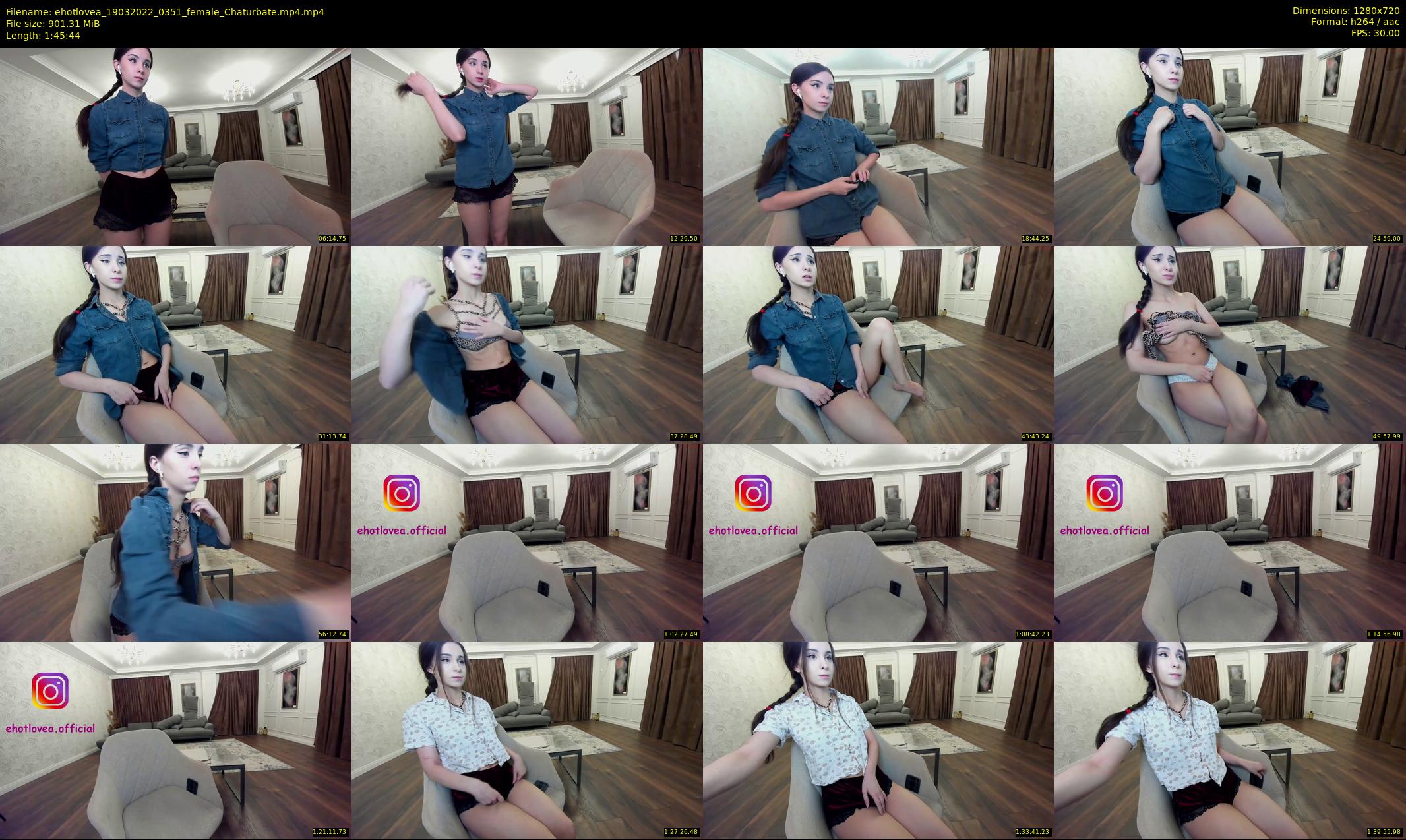 ehotlovea — 106 minute Chaturbate female cam show recording, 720p, Mar 19, 2022