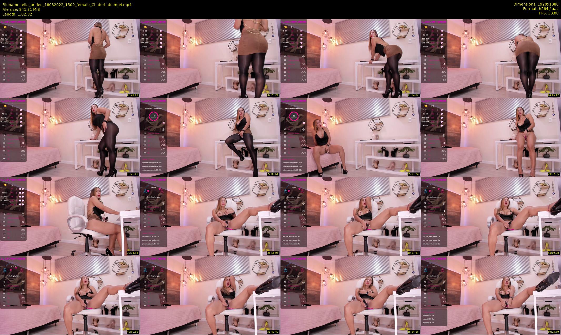 ella_pridee — 63 minute Chaturbate female cam show recording, 1080p, Mar 18, 2022