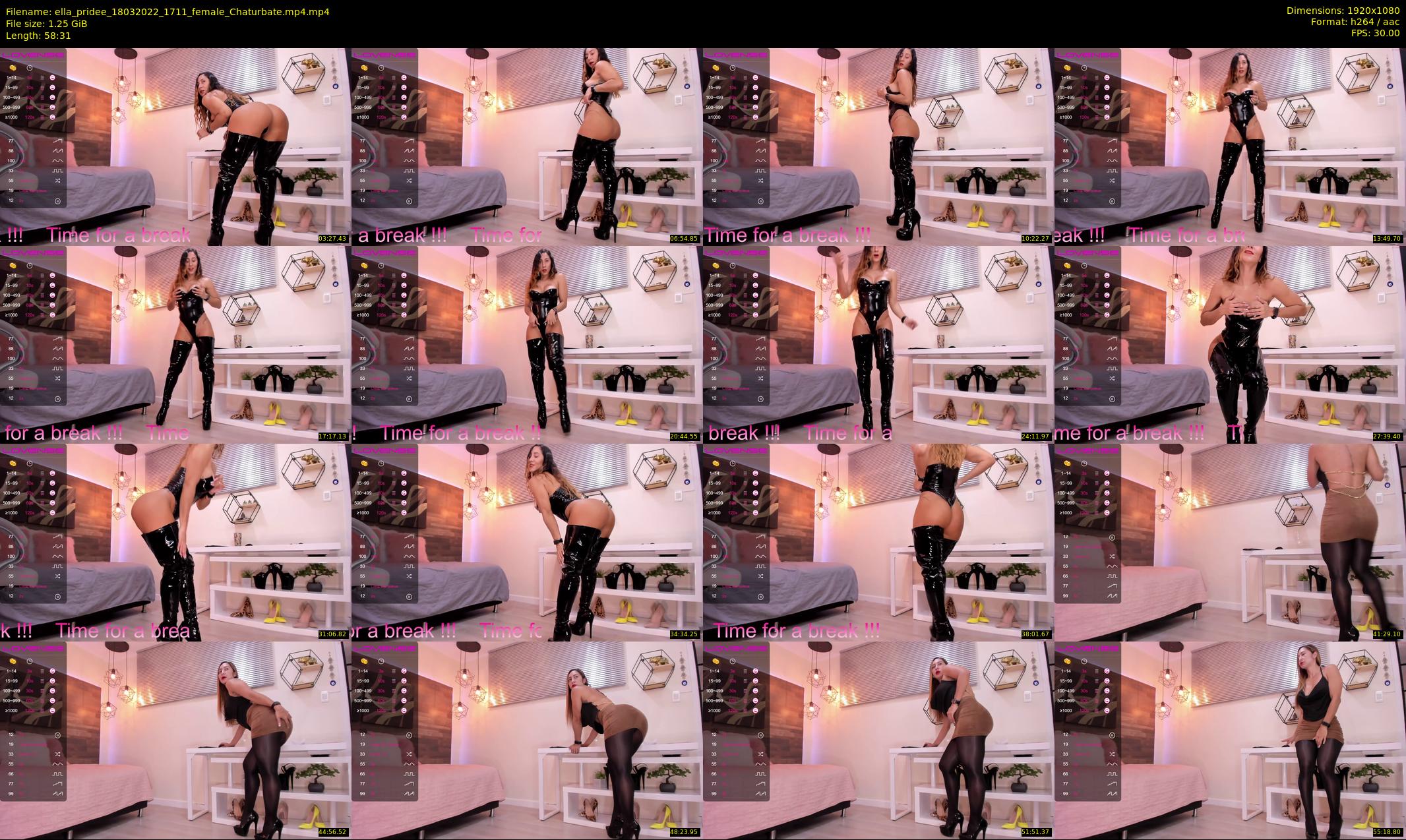 ella_pridee — 59 minute Chaturbate female cam show recording, 1080p, Mar 18, 2022