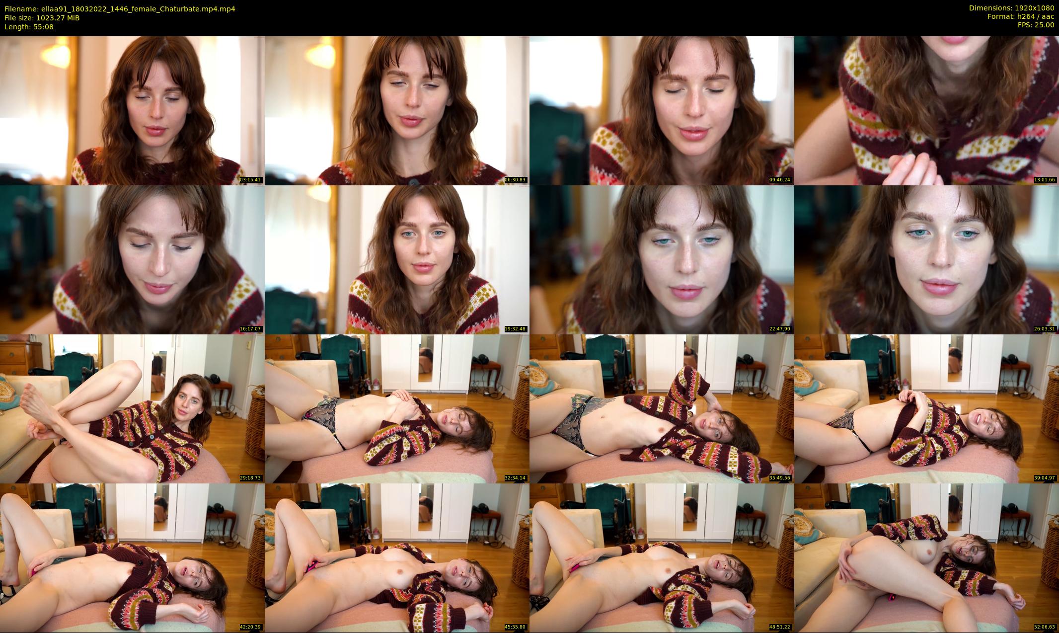 ellaa91 — 56 minute Chaturbate female cam show recording, 1080p, Mar 18, 2022
