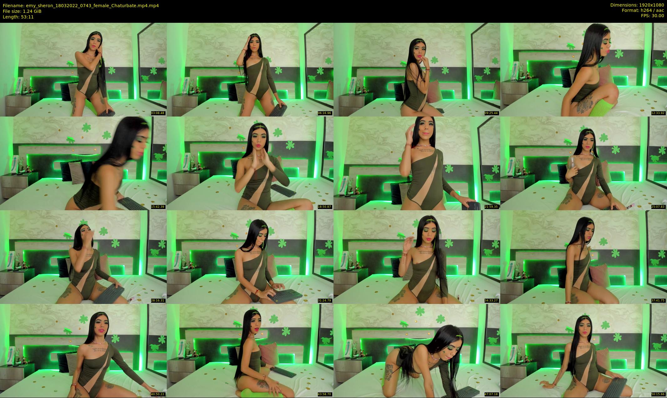 emy_sheron — 54 minute Chaturbate female cam show recording, 1080p, Mar 18, 2022